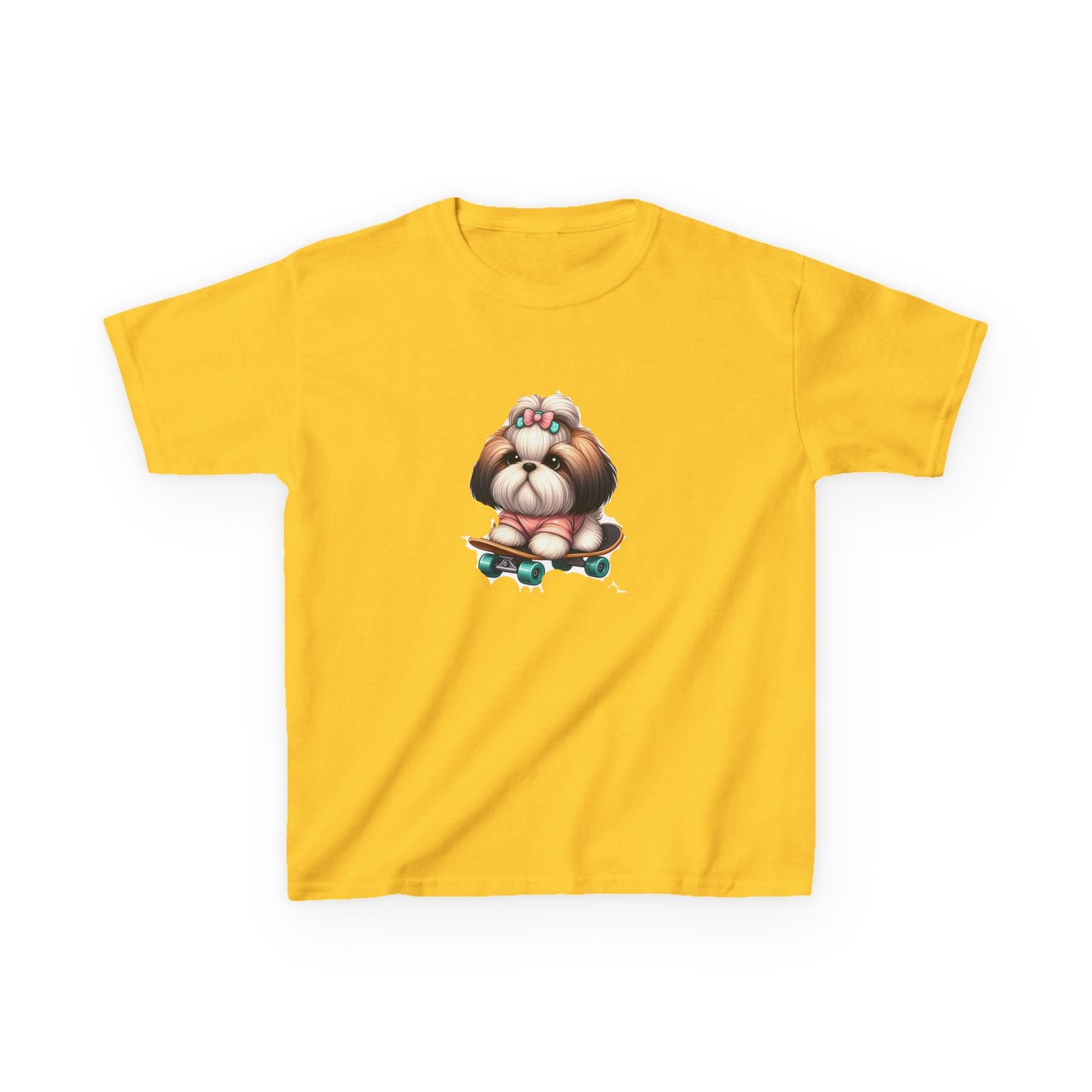 Kids Heavy CottonTee - skateboard