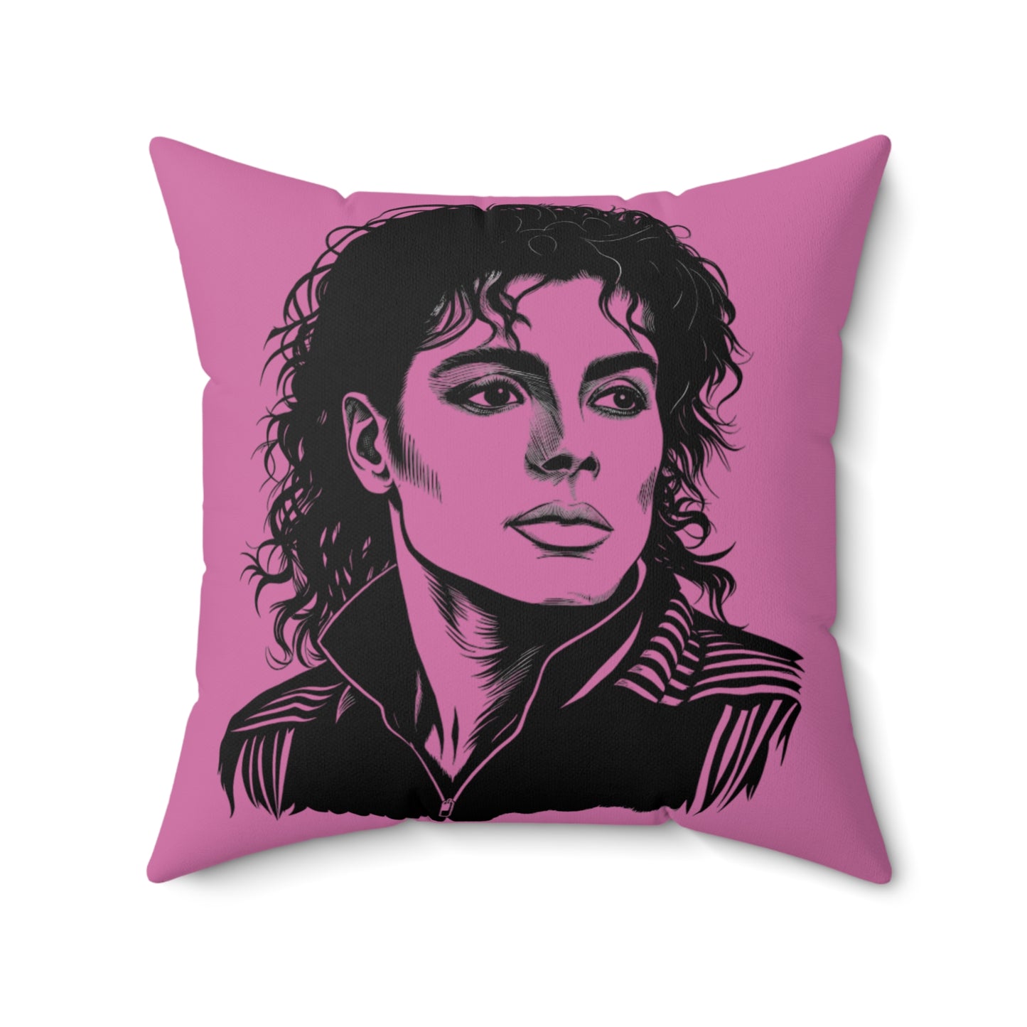 Michael Jackson Tribute Pillow - Retro Decor, Music Lover Gift, Unique Home Accent, Stylish Cushion, Pop Culture Collection