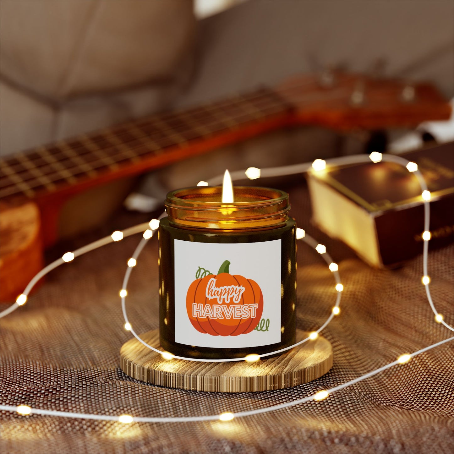 Pumpkin Spice Scented Candles, Fall Decor, Gift for Her, Cozy Home, Autumn Candle, Thanksgiving Decoration