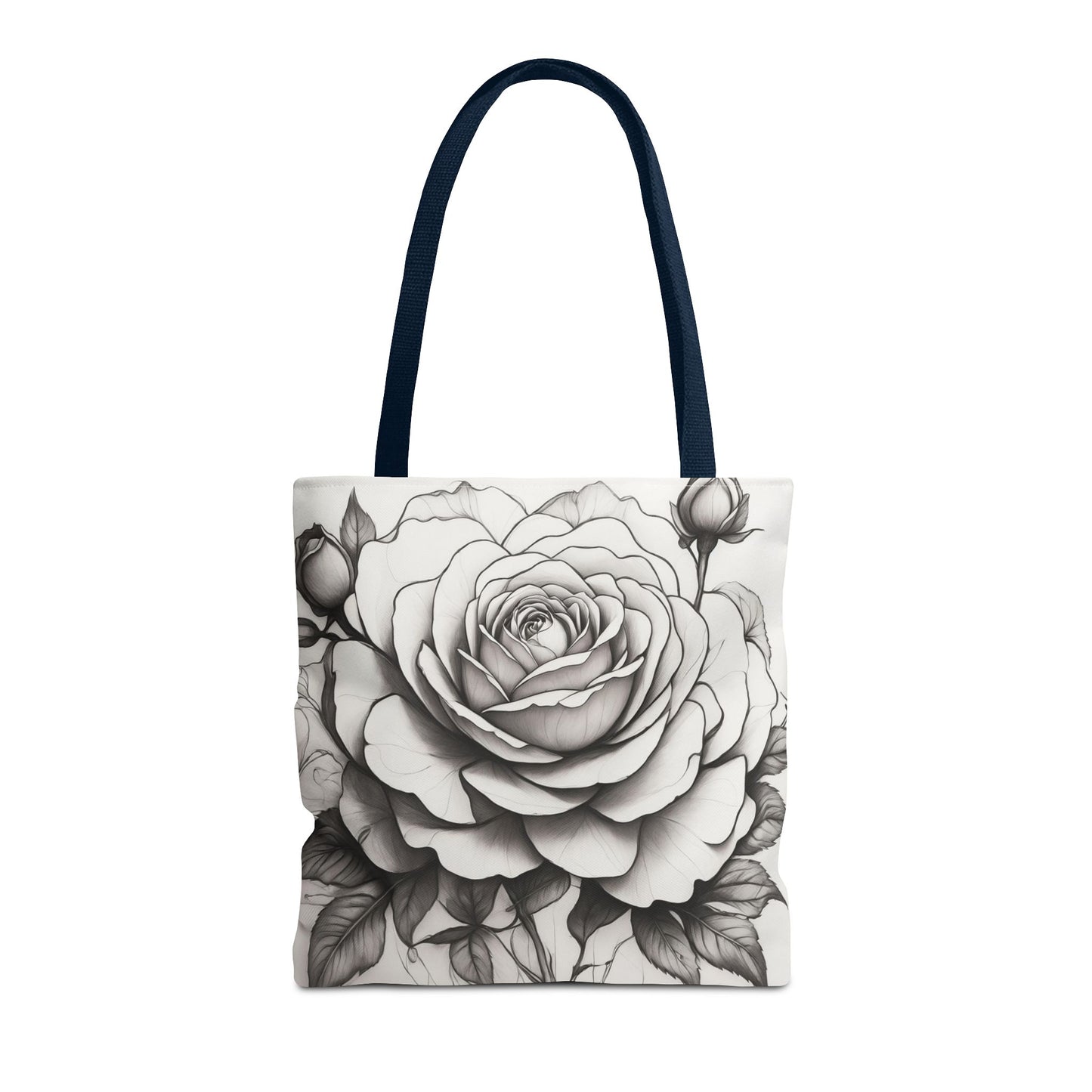 Elegant Floral Tote Bag, Garden Lover Gift, Shopping Bag, Art Print Tote, Mother's Day Gift, Eco-Friendly Canvas Bag