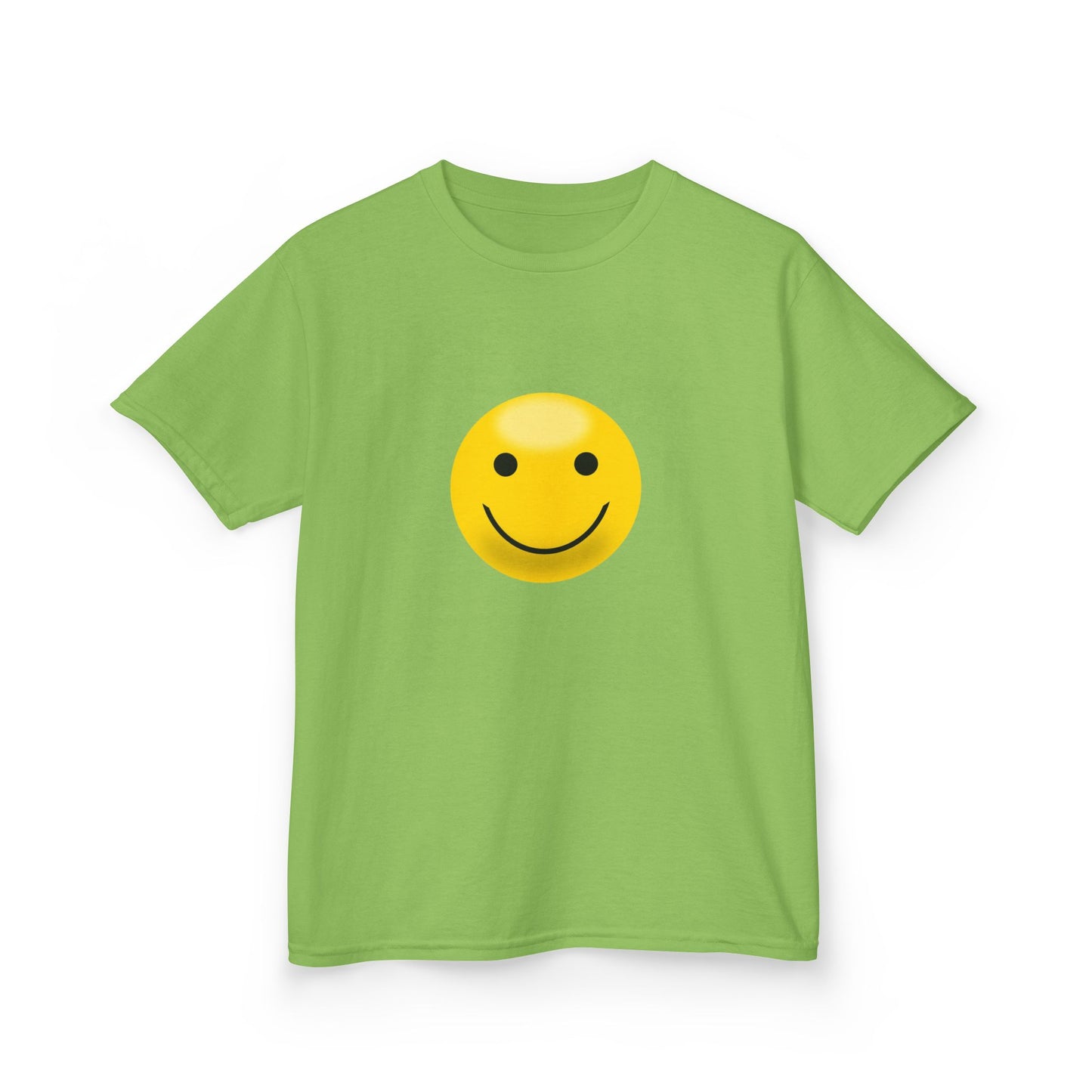 Smiley Face Kids Tee, Funny Kids Shirt, Cute Summer Tee, Gift for Kids, Playful Children