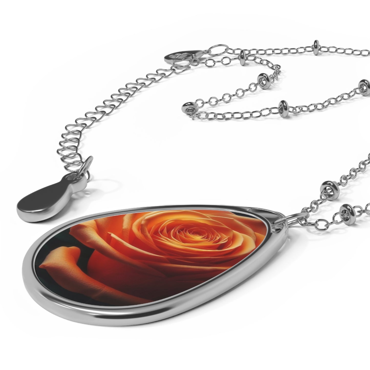 Elegant Oval Necklace with Bird Design, Nature Jewelry, Gift for Her, Boho Chic Necklace, Everyday Wear, Unique Accessories