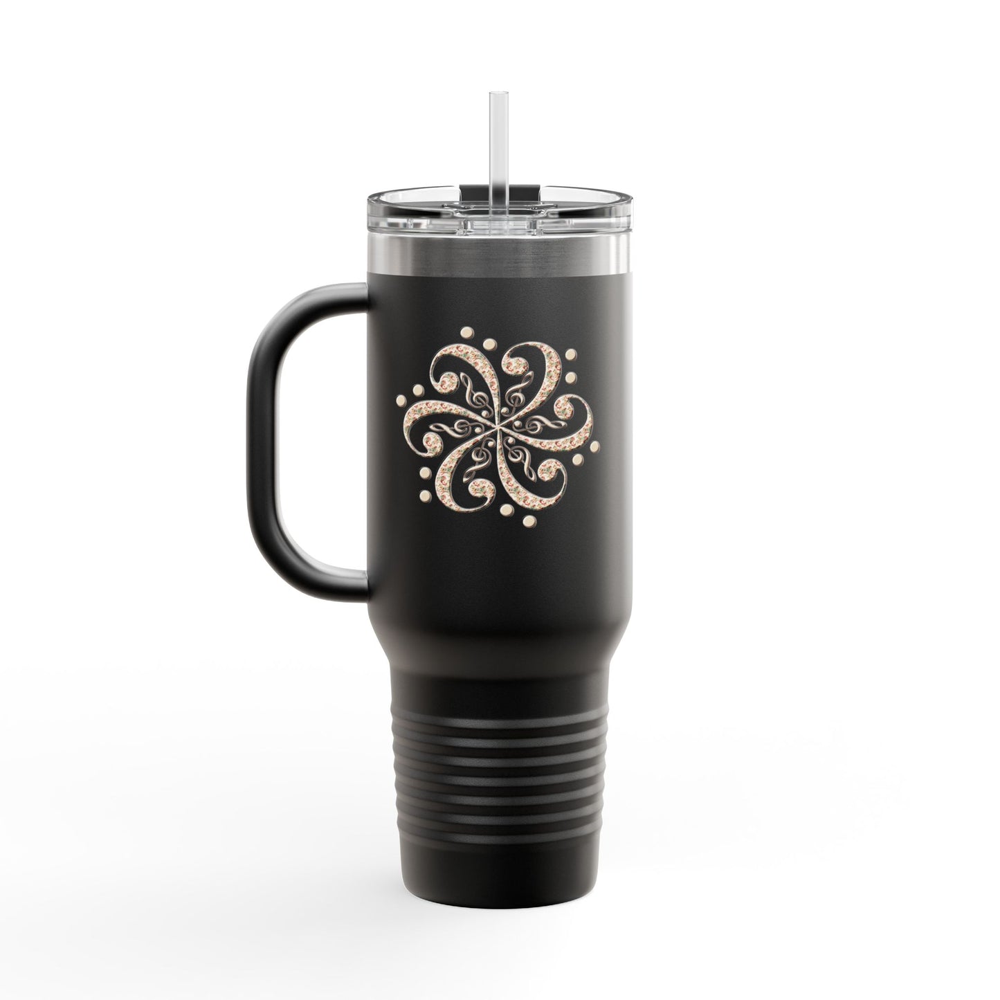 Stylish Insulated Travel Mug, 40oz - Perfect for Hot and Cold Drinks, Gifts for Coffee Lovers, Road Trips, and Office Use