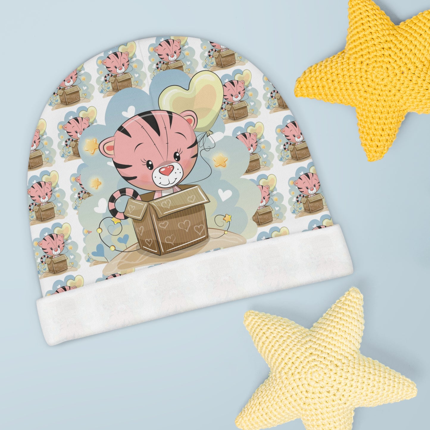 Cute Tiger Baby Beanie, Infant Accessories, Baby Shower Gift