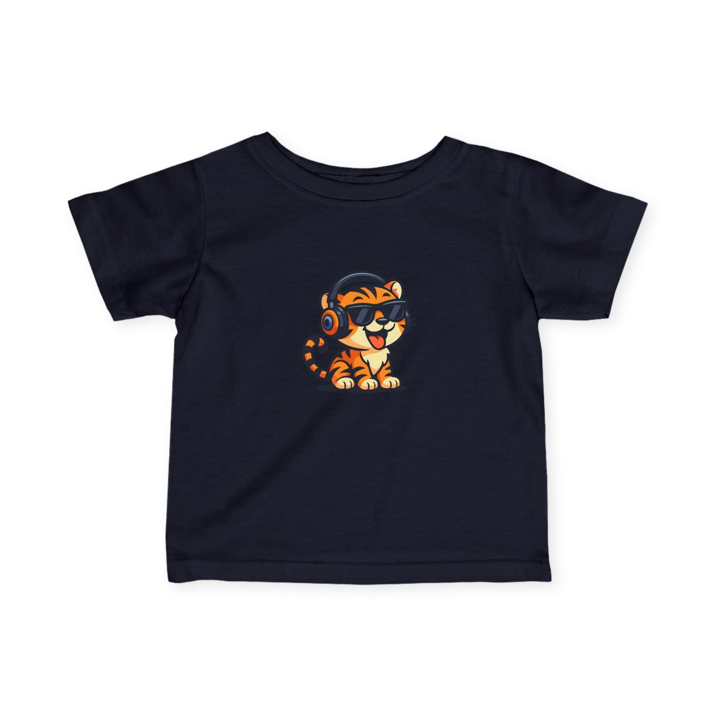 Cool Tiger Infant Tee, Cute Baby Shirt, Trendy Toddler Outfit, Unique Gift for New Parents, Stylish Babywear