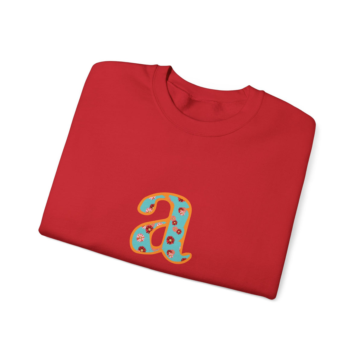 Personalized Initial Sweatshirt, Cozy Unisex Crewneck, Custom Gift for Her, Monogrammed Apparel, Perfect for Birthdays and Holidays