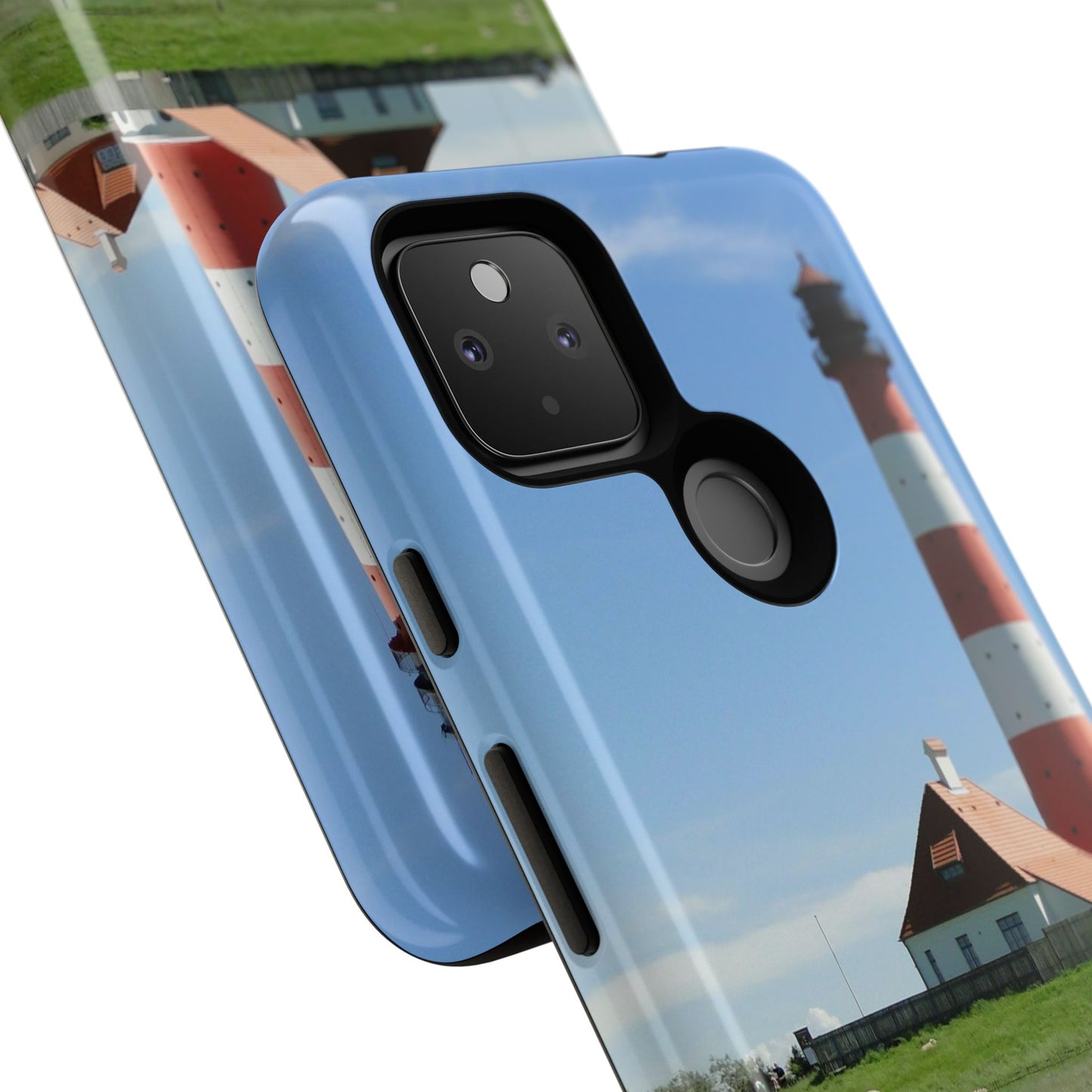 Lighthouse Phone Case - Coastal Vibes, Nautical Gift, Ocean Lover Accessory, Beach Aesthetic, Customizable Design