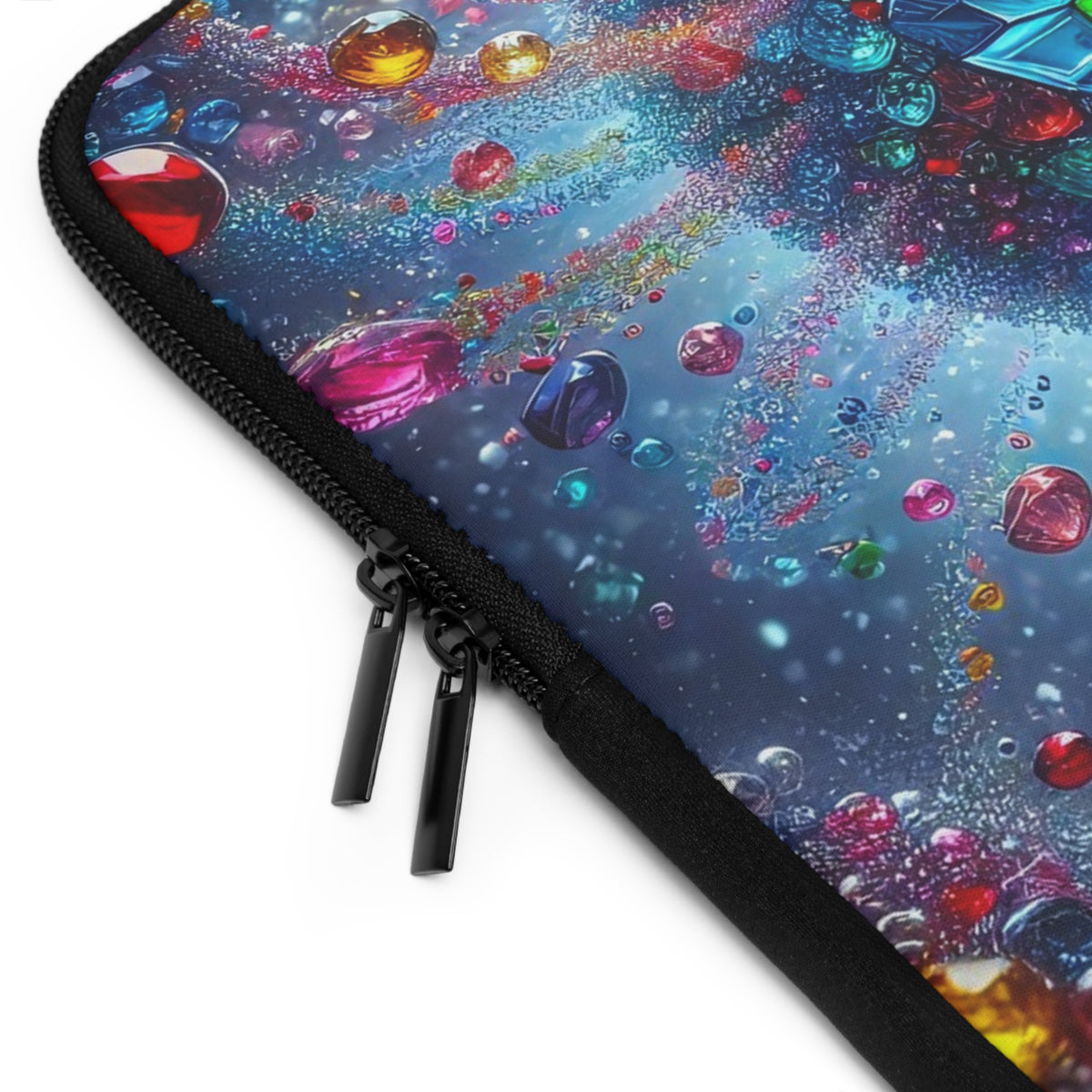Colorful Heart Laptop Sleeve | Trendy Tech Accessory, Gift for Students, Gamers, Heart Lovers, Birthday, Valentine's Day