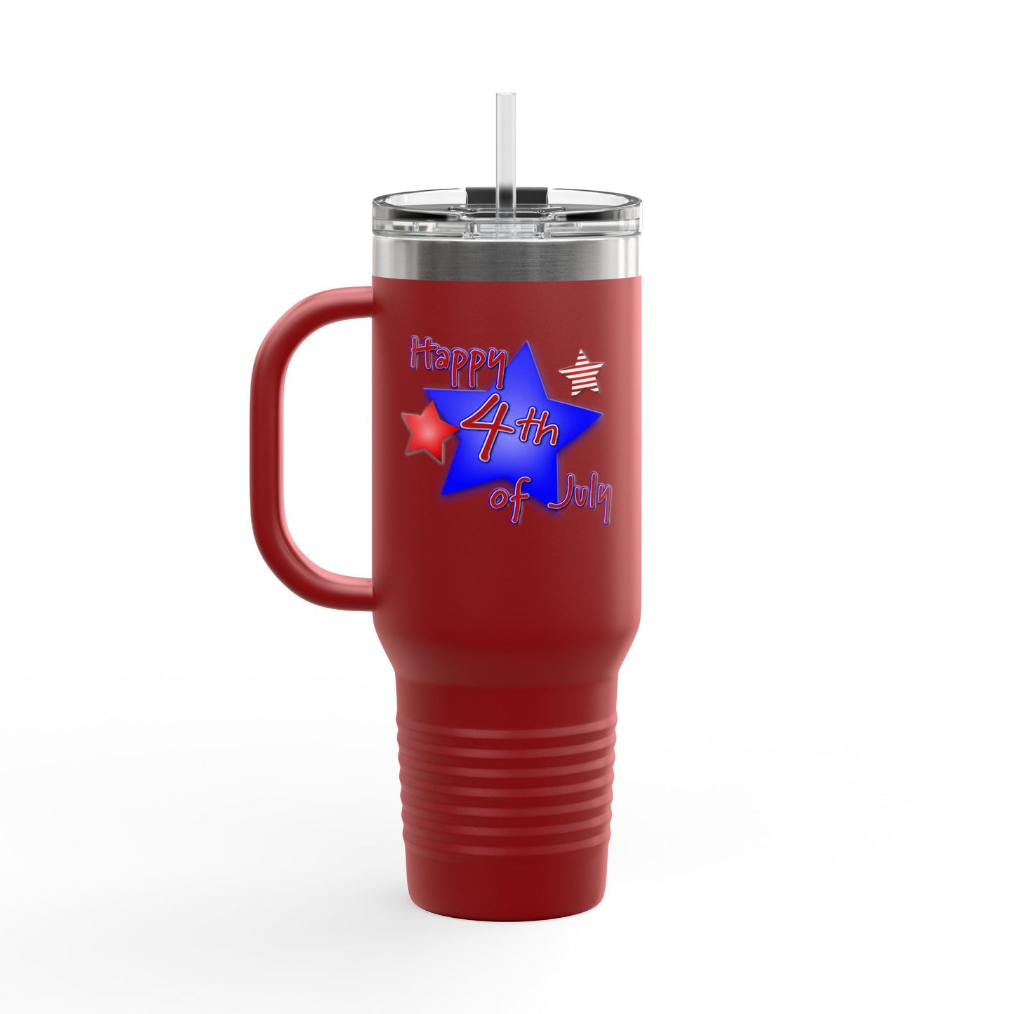 Insulated Travel Mug, 40oz Patriotic