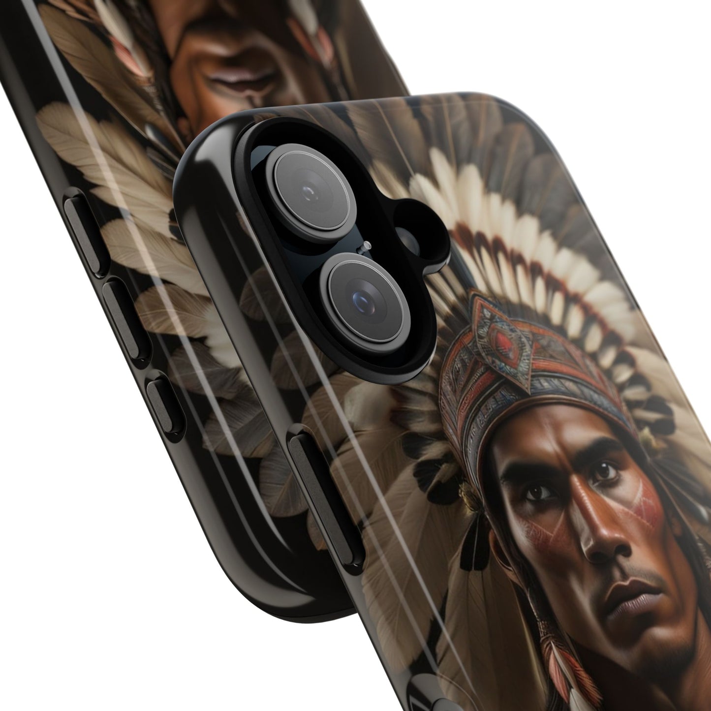 Native American Art Phone Case, Strong Culture Design, Unique Gift for Him or Her, Tough Cases, Customizable Protector, Tribal Style