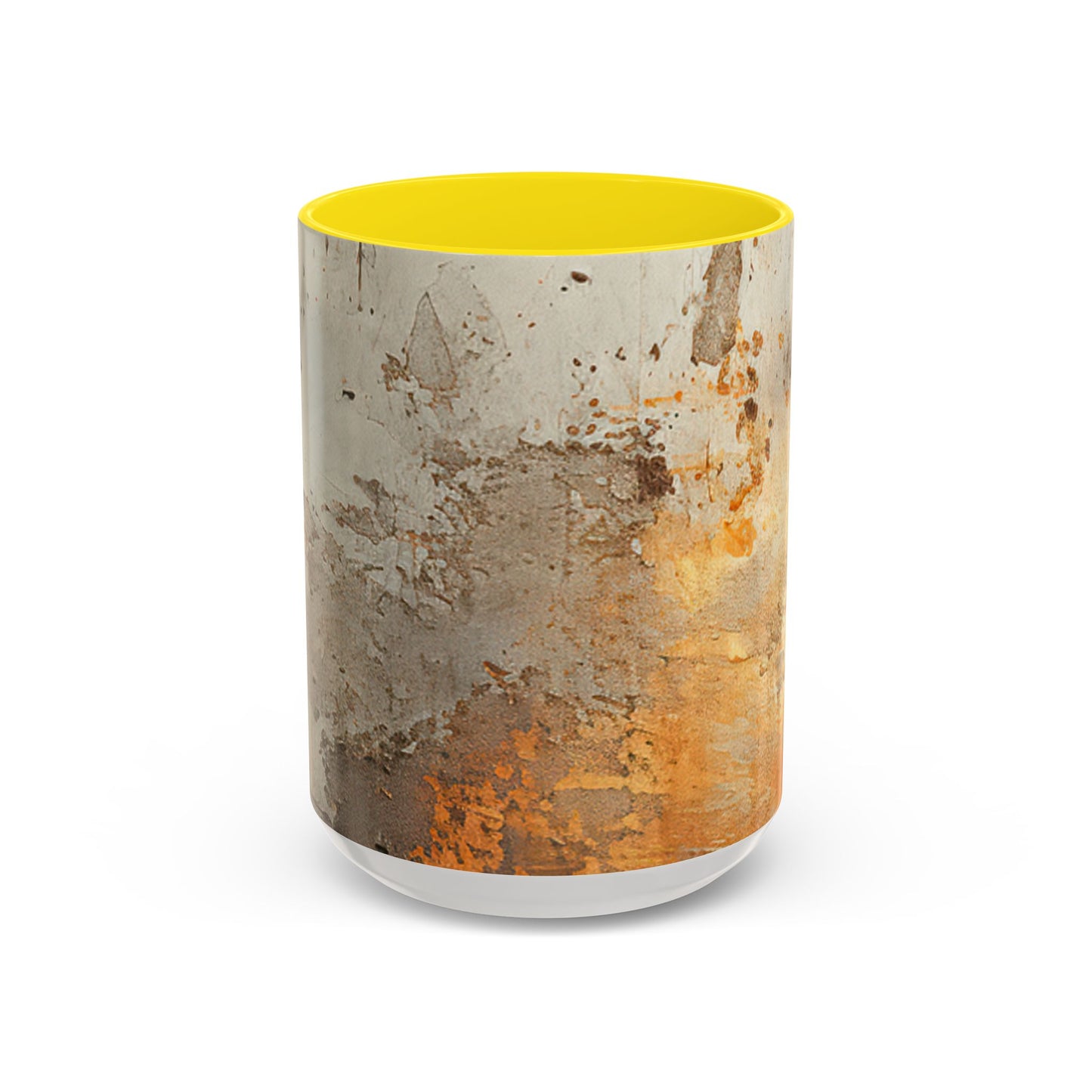 Rustic Accent Coffee Mug, Unique Artistic Mug