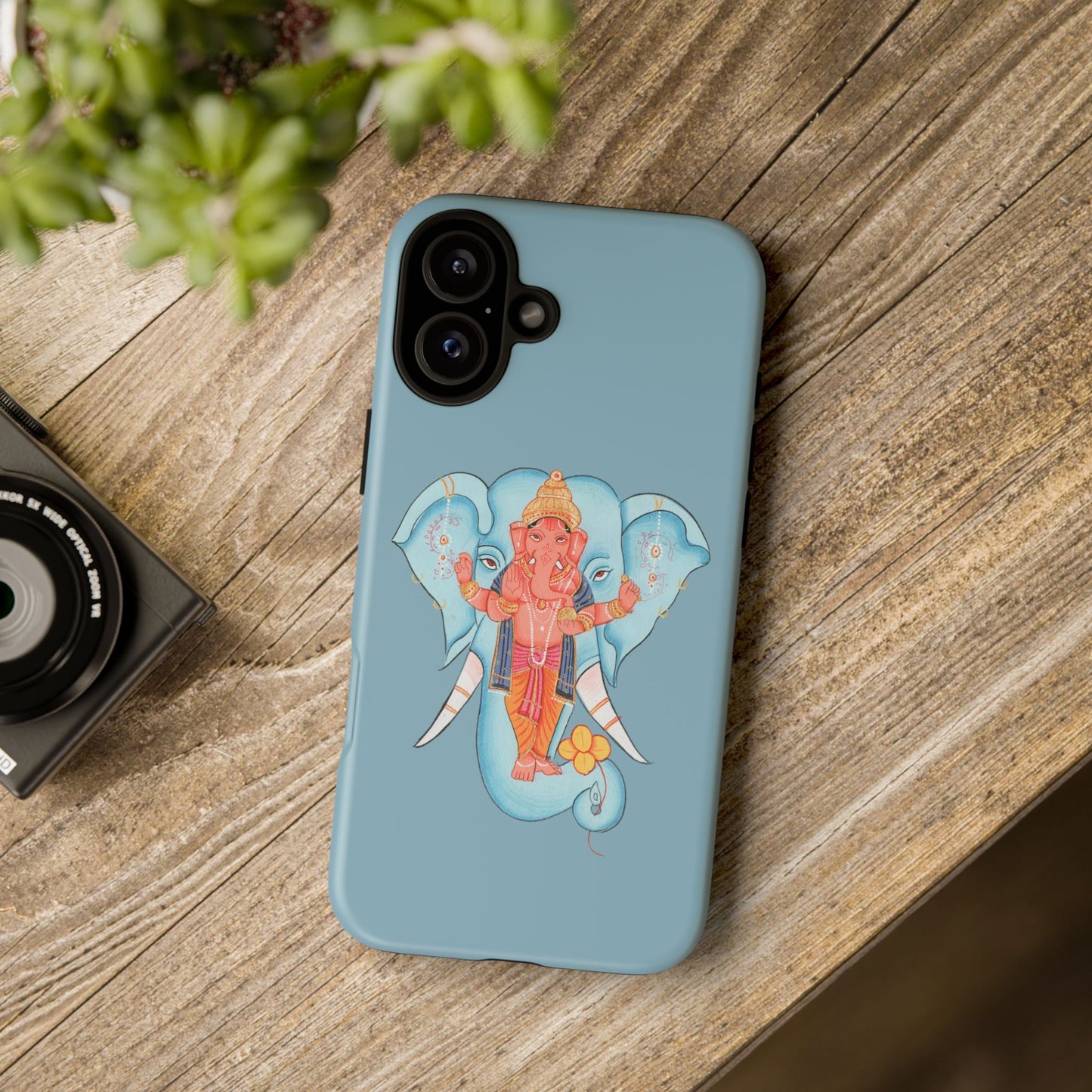 Tough Cases: Ganesh-Inspired Phone Case, Bohemian Phone Cover, Hindu Art Accessory, Festival Gift, Protective Phone Shell