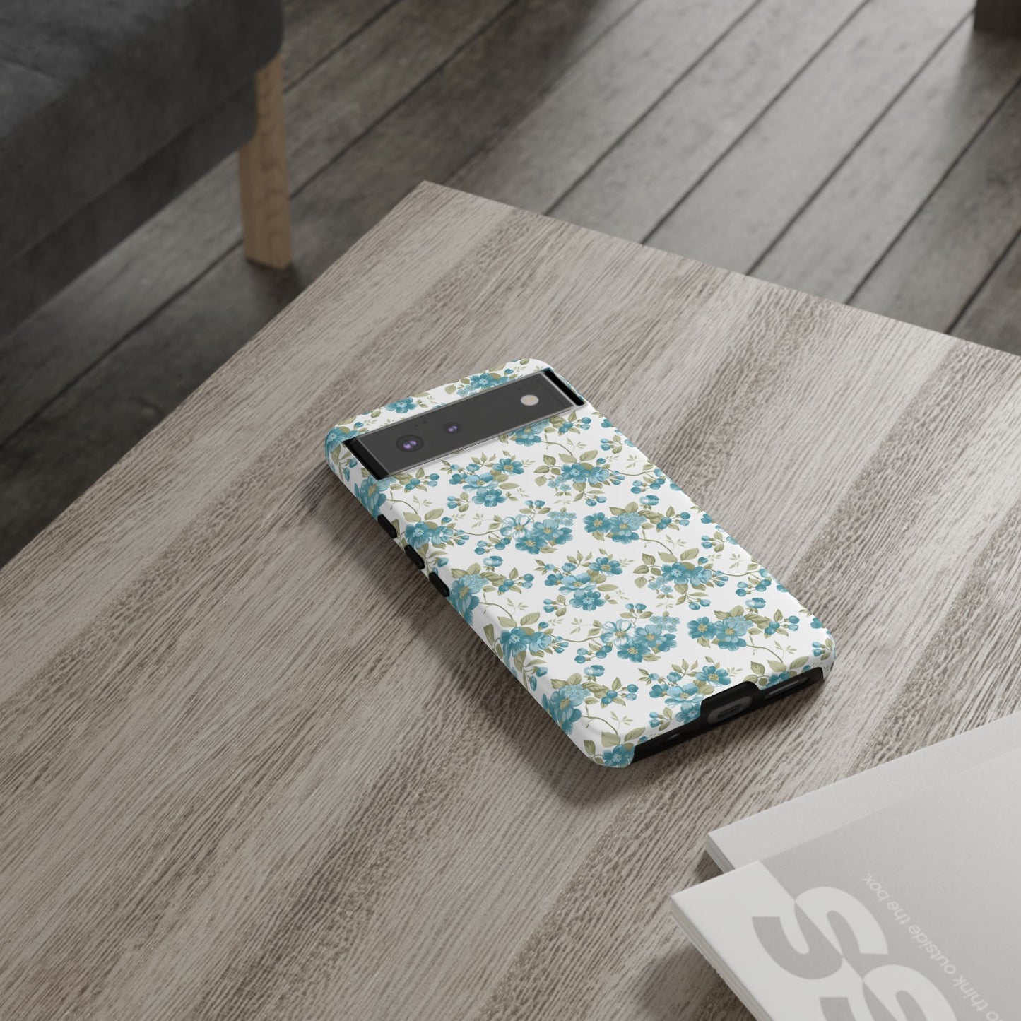 Floral Phone Case - Tough Cases, Durable Phone Cover, Cute Floral Design, Gift for Her, Trendy Phone Accessory, Spring Style