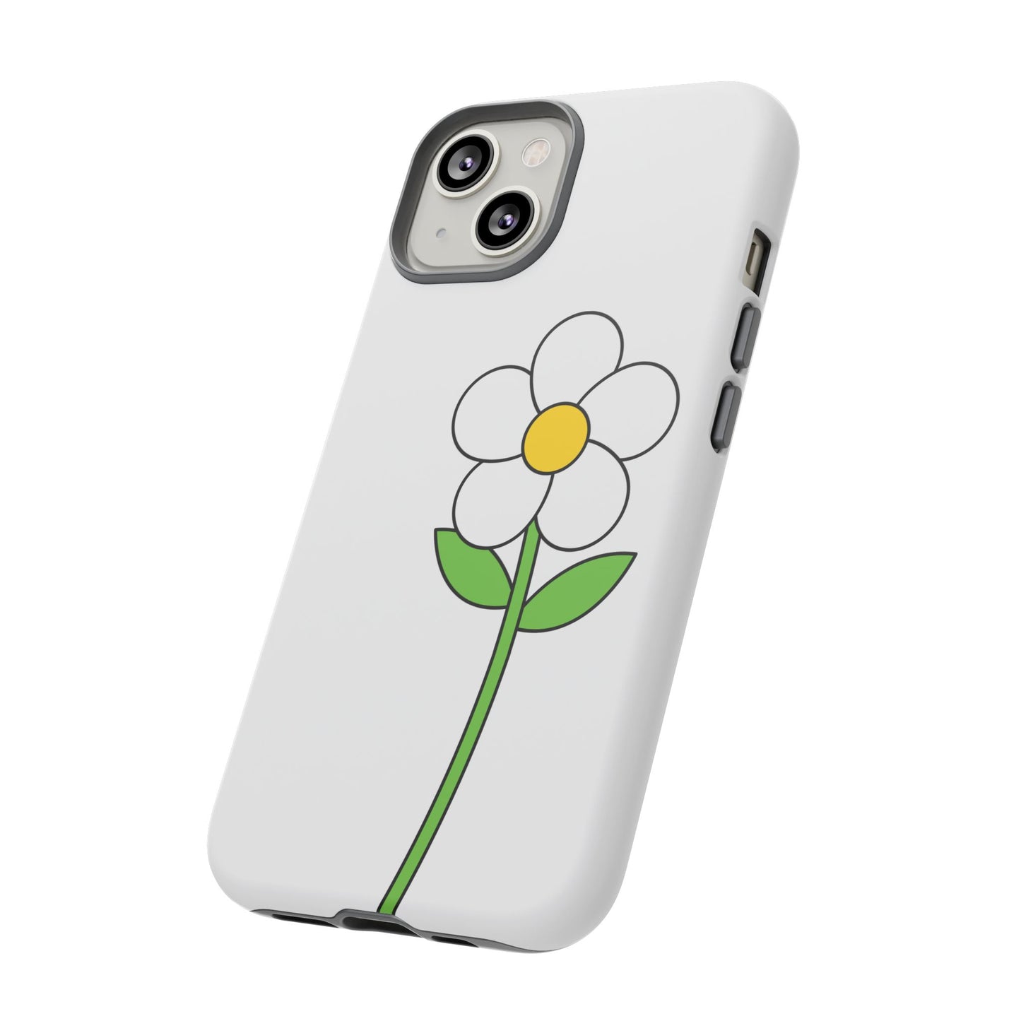 Floral Phone Case, Tough Cases with Flower Design, Cute Phone Accessory, Gifts for Her, Spring Decor, Unique Phone Cases