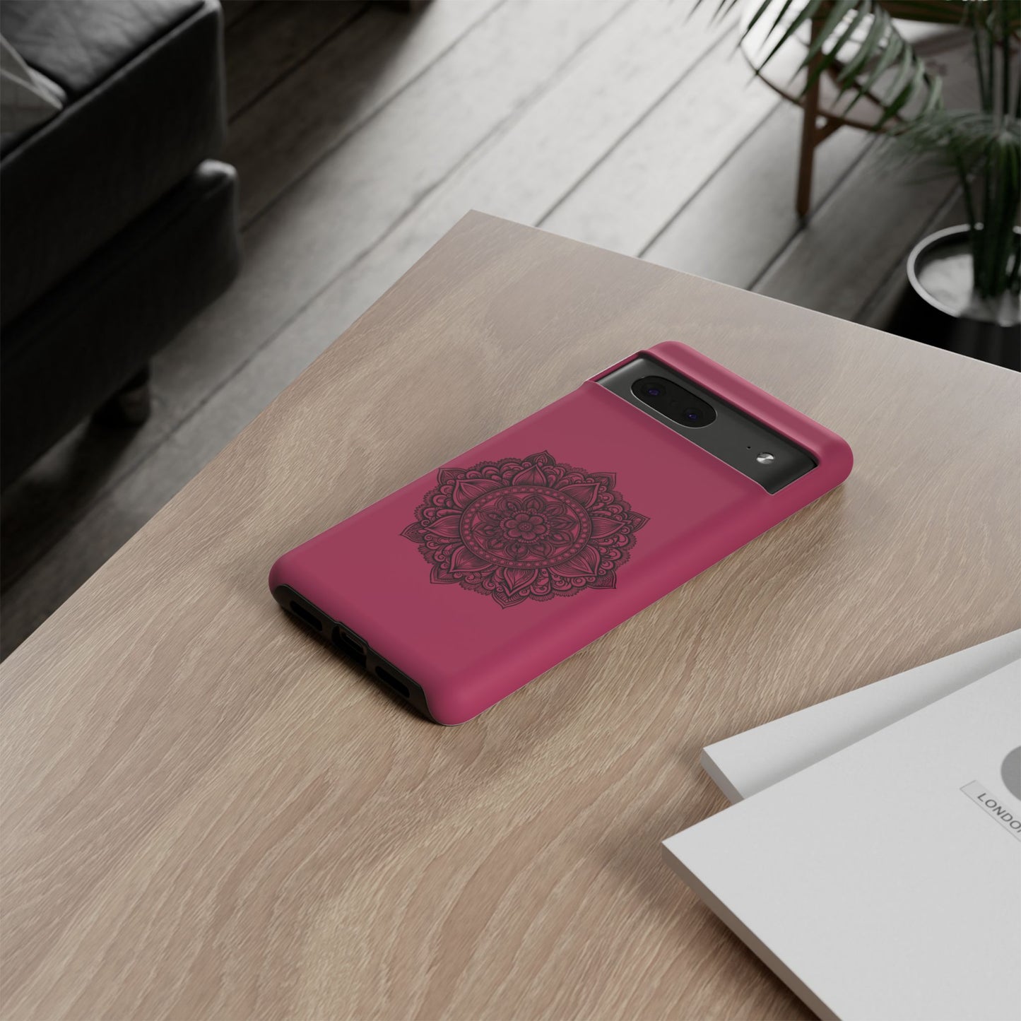 Vibrant Mandala Phone Case, Artistic Protection Cover, Gift for Her, Trendy Accessories, Birthday or Holiday Present
