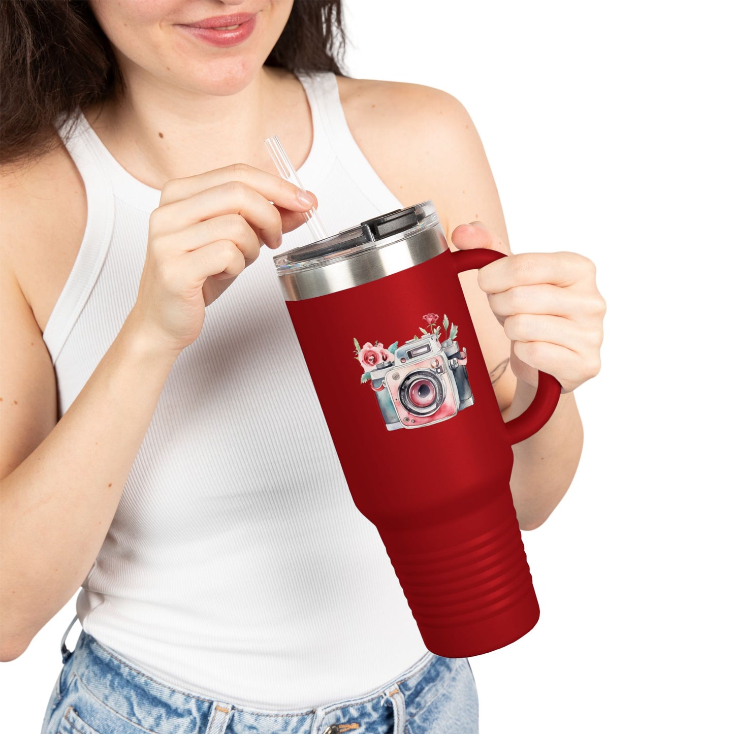 Insulated Travel Mug, 40oz Camera