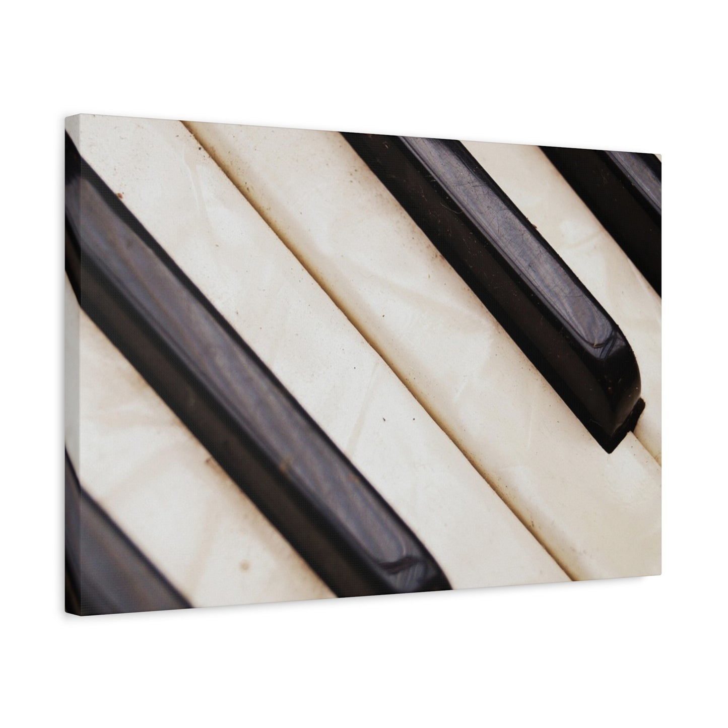 Piano Keys Canvas Wall Art, Music Decor for Home, Perfect Gift for Musicians or Music Lovers