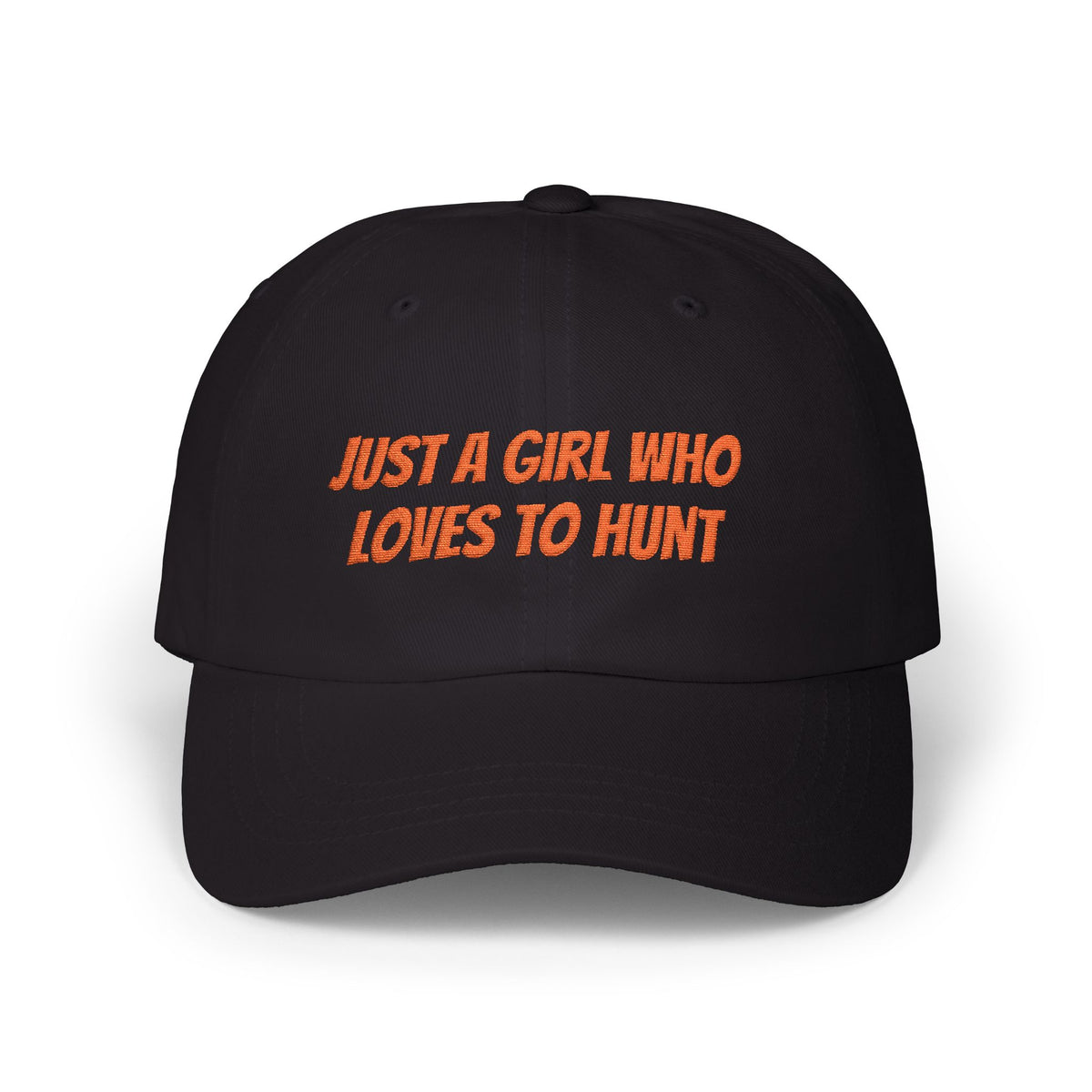 Just a Girl Who Loves to Hunt Cap