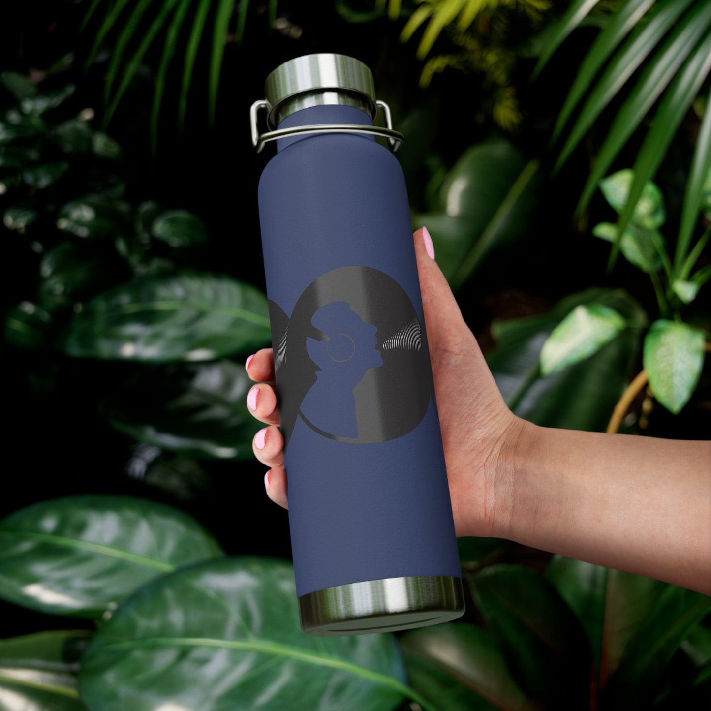 Stylish Copper Insulated Water Bottle for On-the-Go Hydration | Fitness, Travel, Eco-Friendly Gift, Unique Design, 22oz