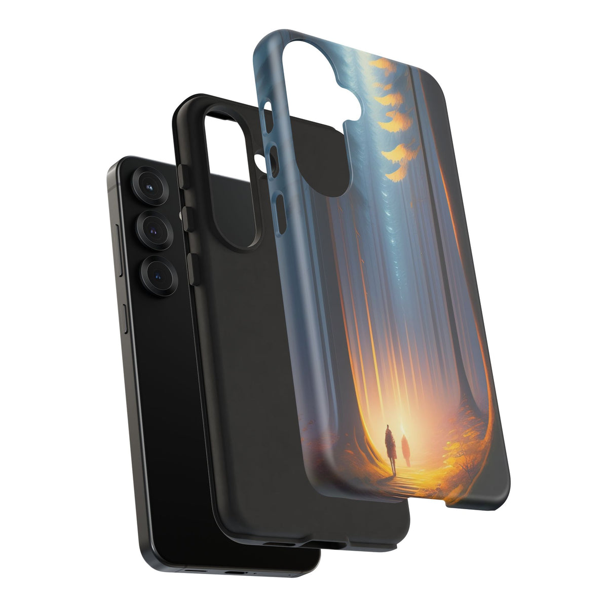 Phone Case — Mystical Forest Nightscape Protective Tough Case