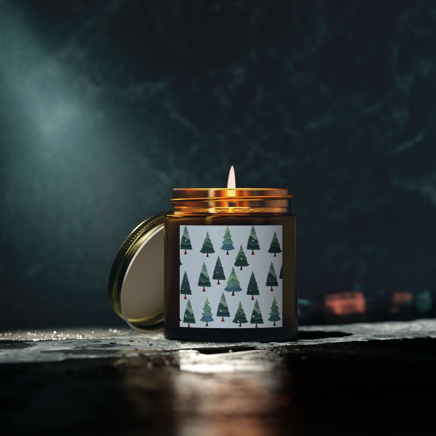 Festive Scented Candles, Holiday Decor, Aromatherapy Gifts, Eco-Friendly Candles, Christmas Candles, Home Fragrance