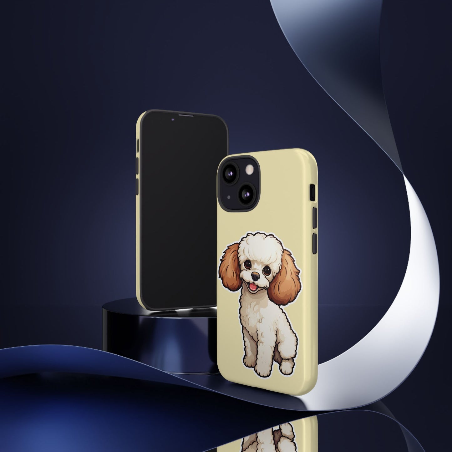 Cute Dog Phone Case, Pet Lover Gift, Custom Phone Cover, Cartoon Dog Case, Durable Phone Accessory