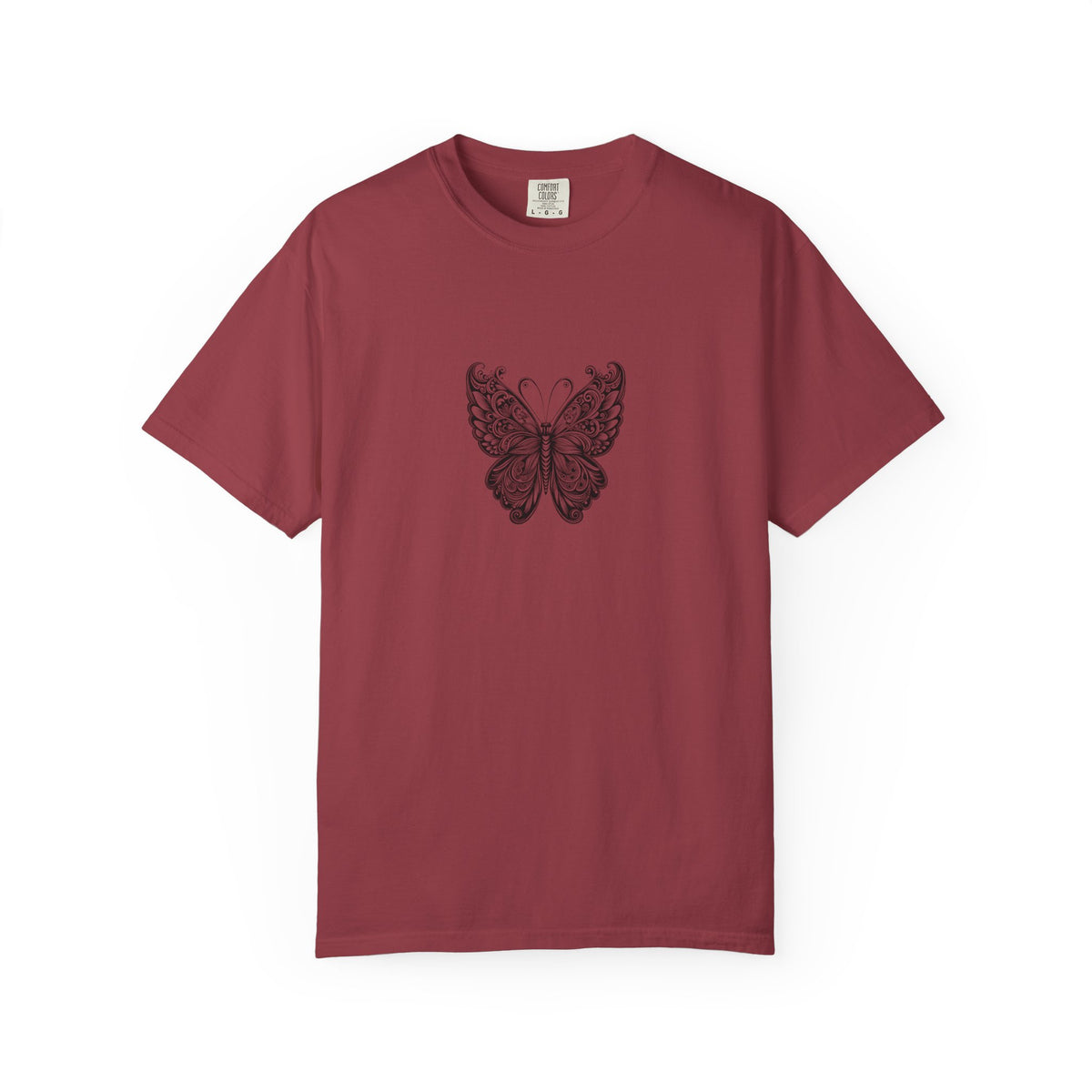 Bohemian Butterfly T-shirt, Unisex Clothing, Nature Inspired Tee, Gift for Her, Casual Wear, Summer Fashion