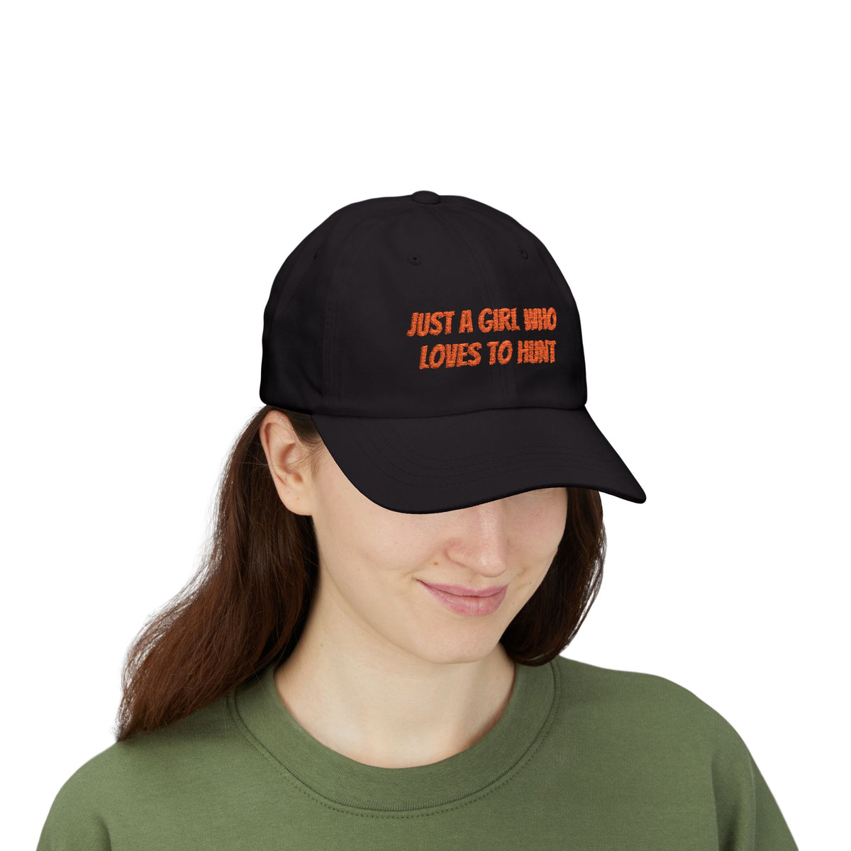 Just a Girl Who Loves to Hunt Cap