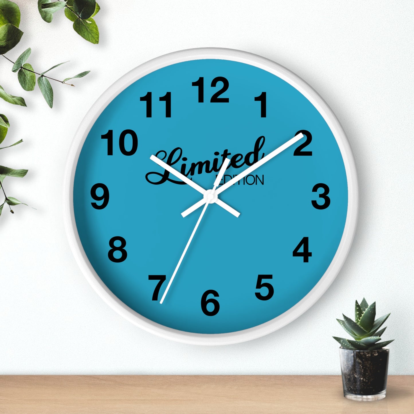 Limited Edition Wall Clock - Modern Home Decor, Timeless Gift, Unique Home Accent, Stylish Wall Art, Perfect for Any Occasion