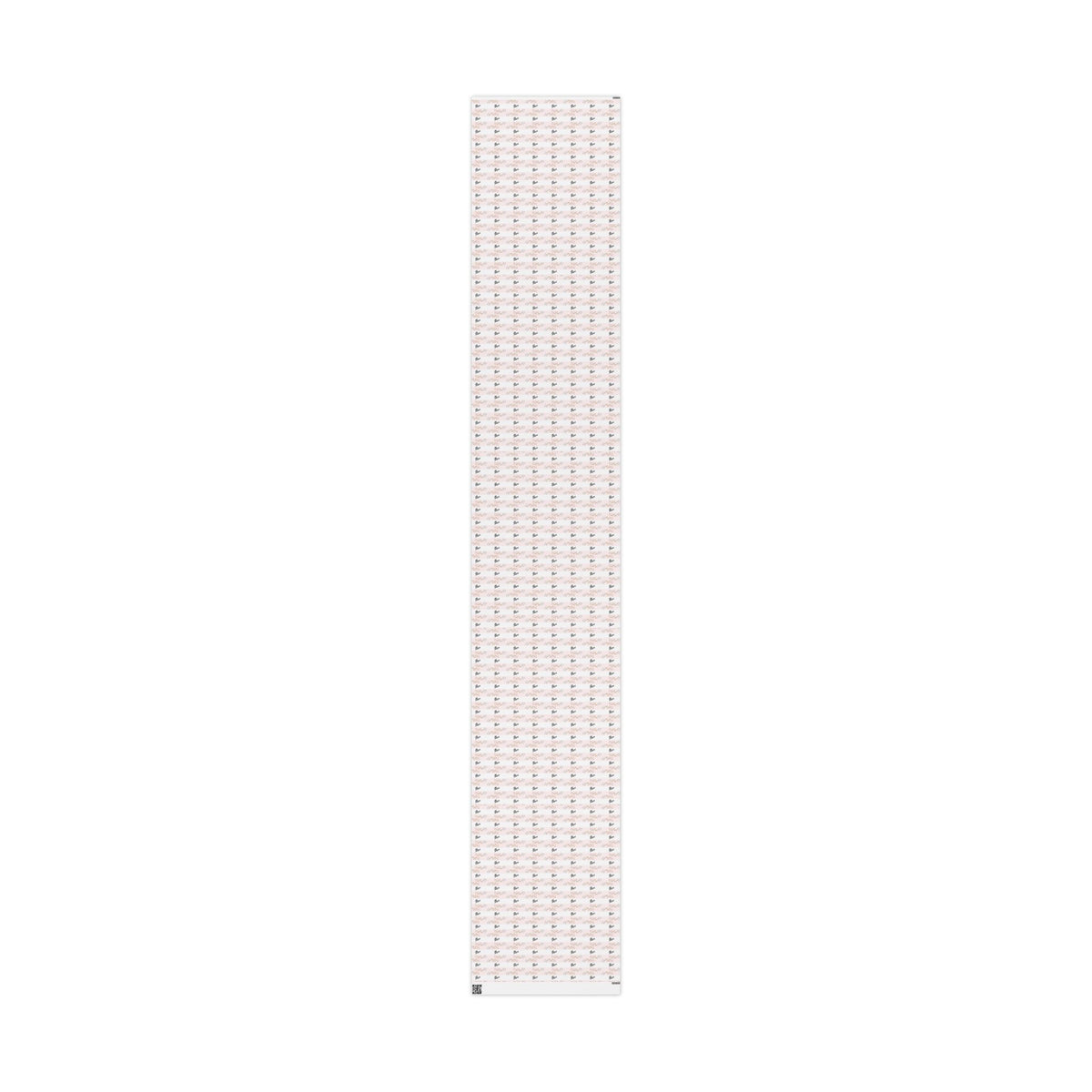 Floral Pink Thank you Wrapping Paper Roll