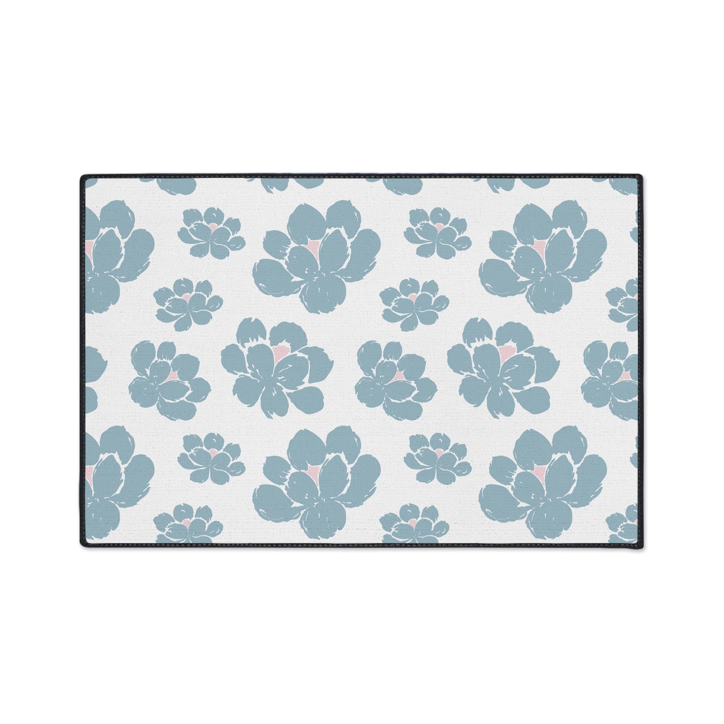 Floral Heavy Duty Floor Mat - Durable Entrance Rug, Non-Slip, Home Decor, Kitchen Textile, Gifts for Housewarming