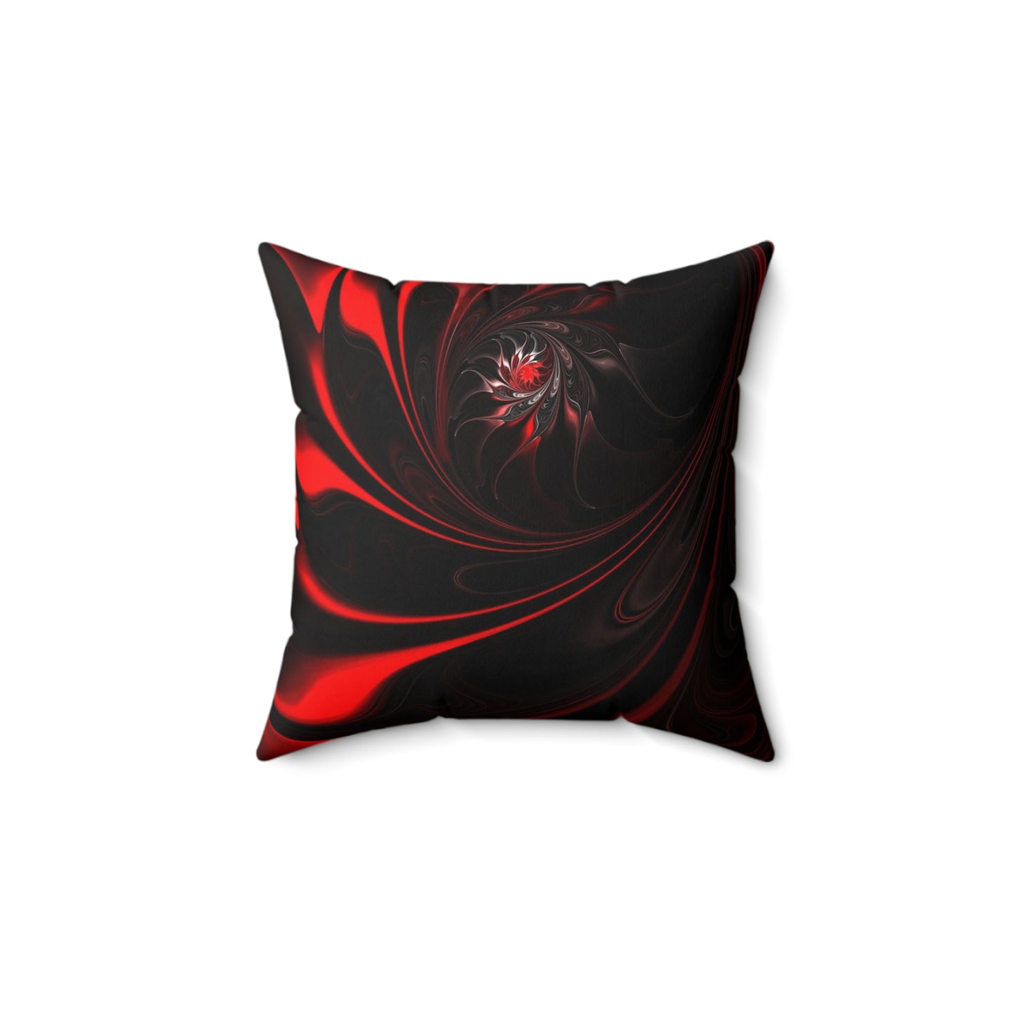 Bold Swirl Design Pillow, Abstract Home Decor Cushion, Modern Living Room Accessory