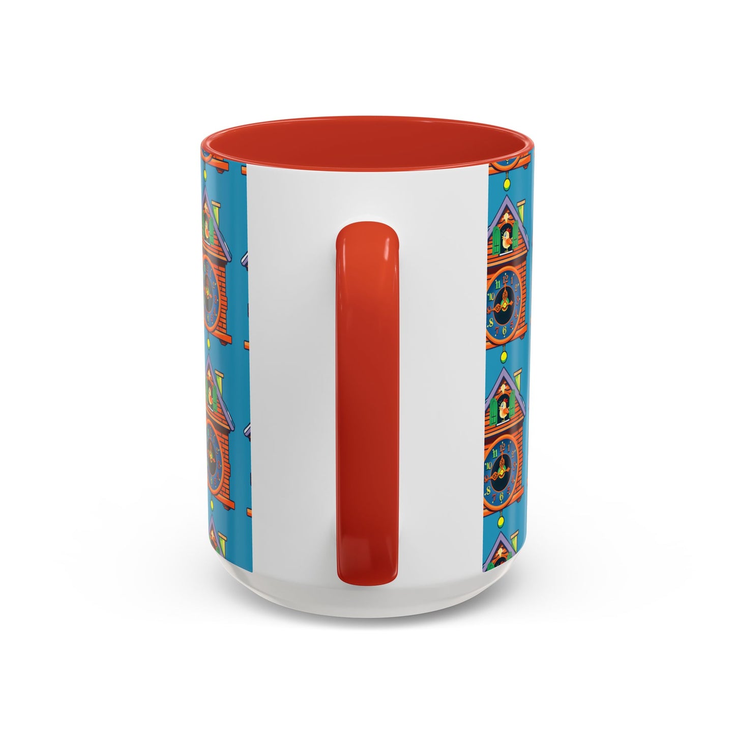 Whimsical Clock House Coffee Mug Unique Gift for Home Decor