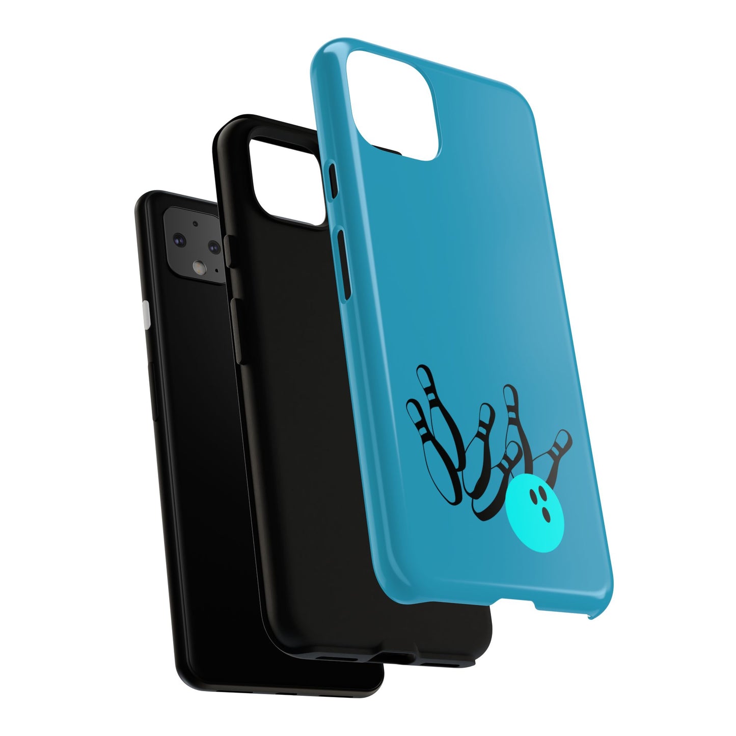 Bowling Phone Case, Tough Cases for Bowling Enthusiasts, Fun Gift for Bowlers, Unique Phone Accessory, Sports Themed Cases