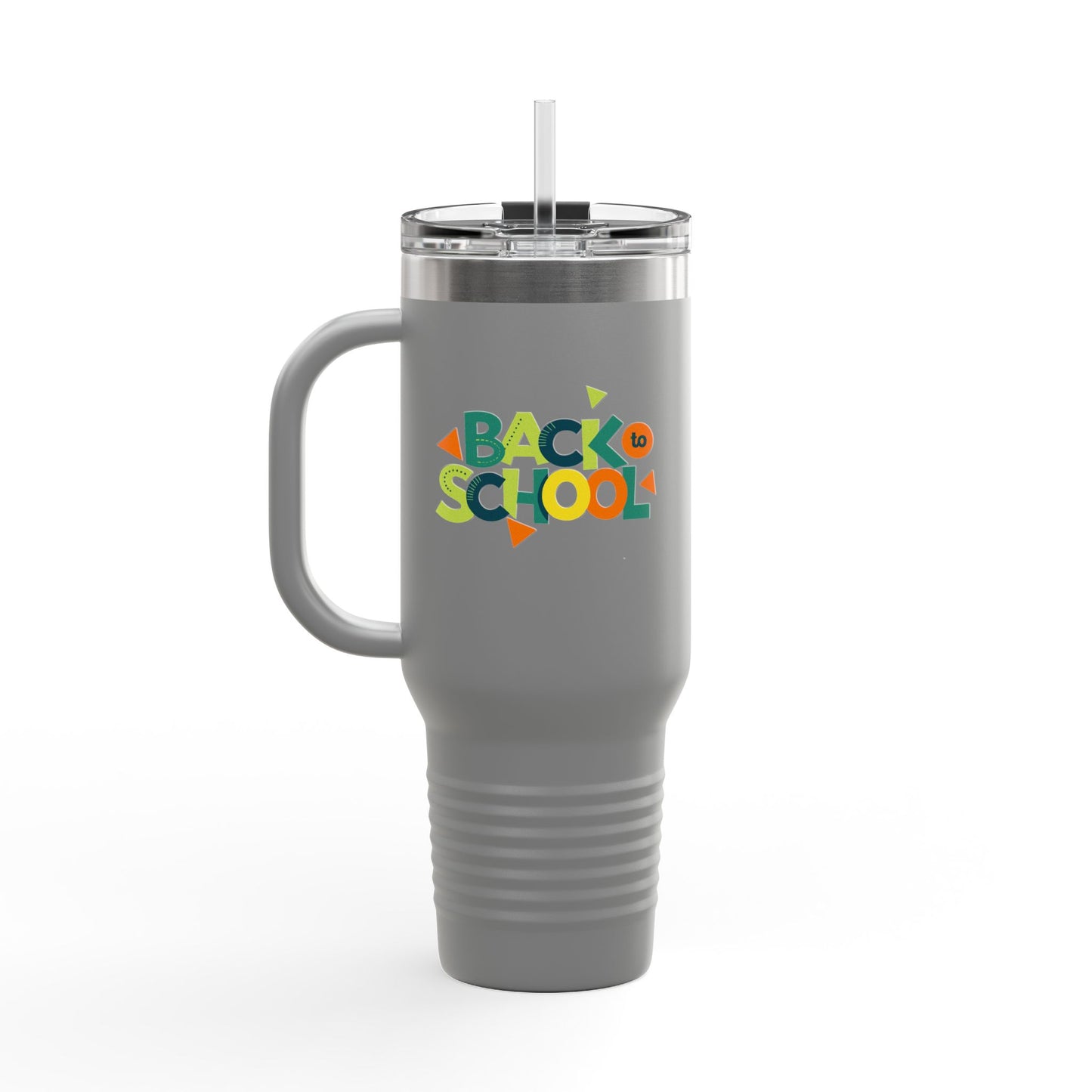 Back to School Insulated Travel Mug | 40oz for Students, Teachers, Perfect Gift, Graduation, Eco-Friendly