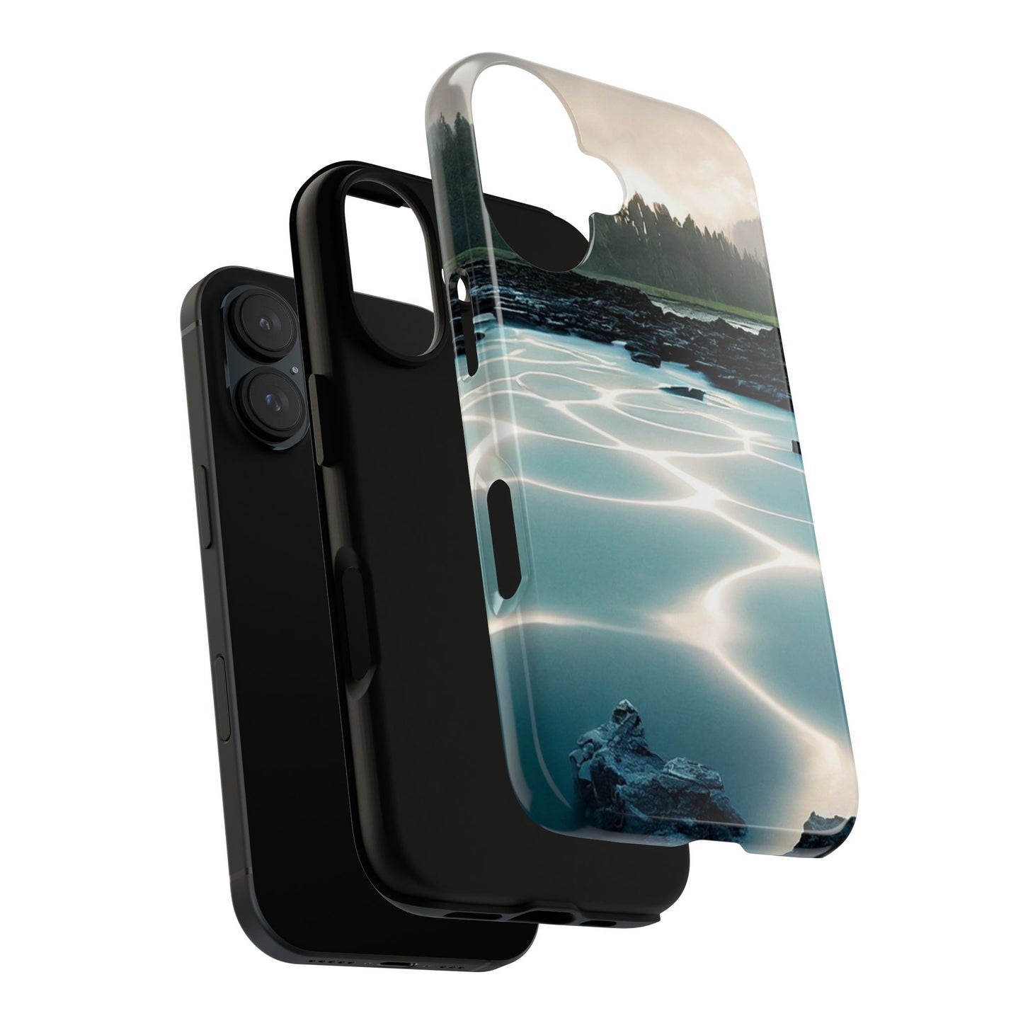 Nature-Inspired Phone Case, Tough Cases for Nature Lovers, Durable Phone Cover, Outdoor Vibe, Unique Gift for Travelers, Eco-Friendly Design
