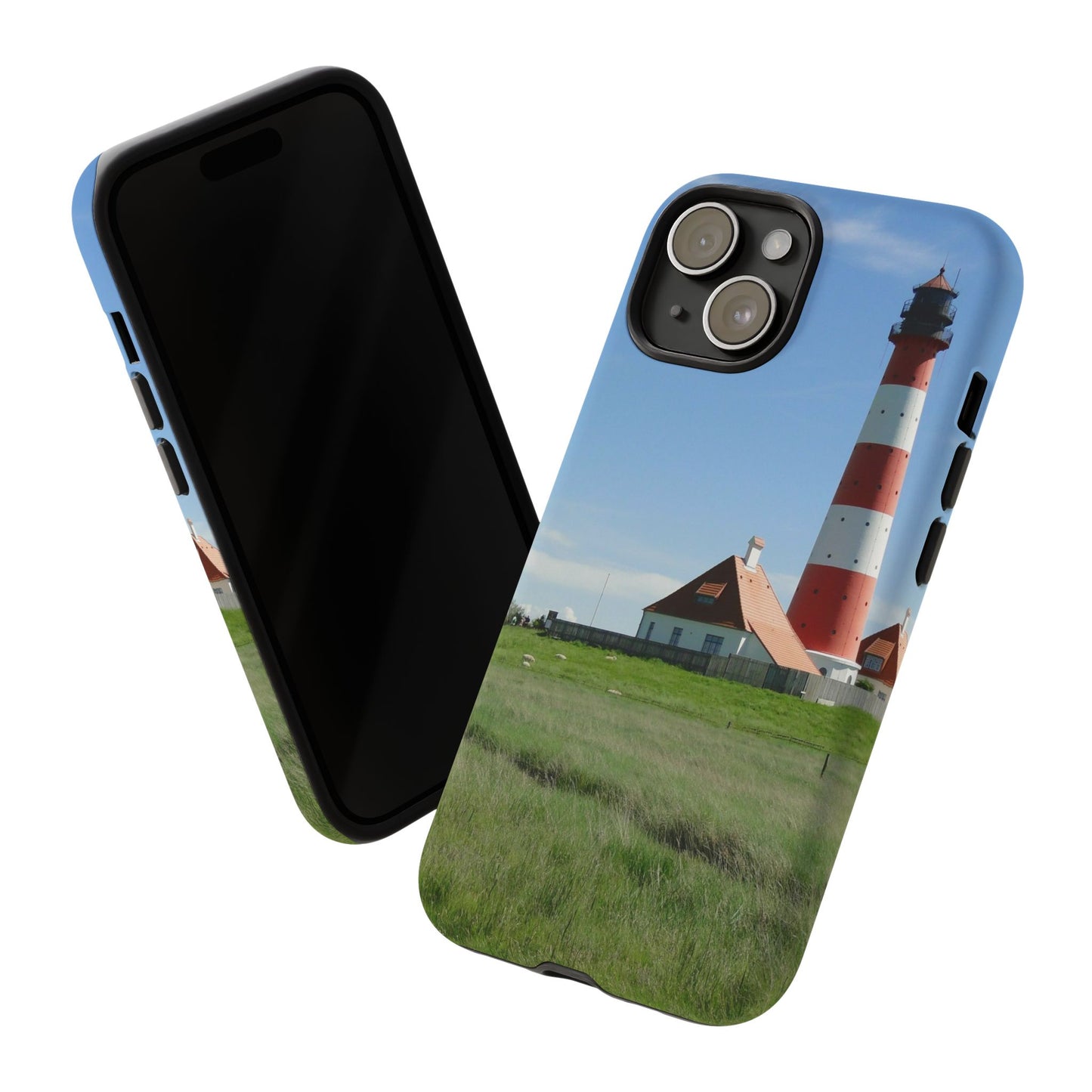 Lighthouse Phone Case - Coastal Vibes, Nautical Gift, Ocean Lover Accessory, Beach Aesthetic, Customizable Design
