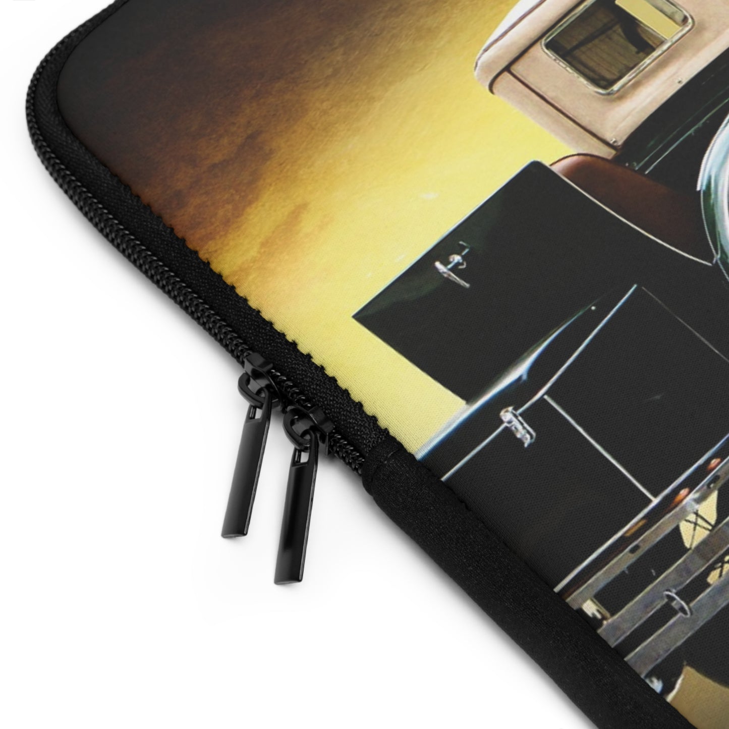 Vintage Car Laptop Sleeve - Perfect Gift for Auto Enthusiasts, Tech Accessories, Travel Essentials, Back to School