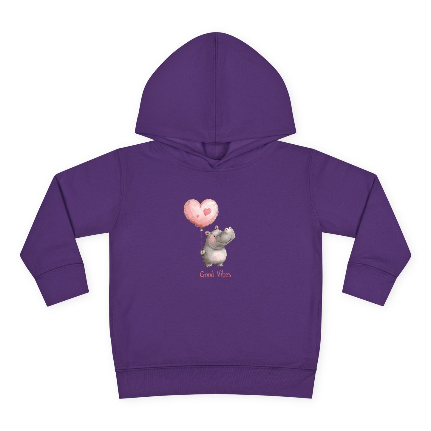 Good Vibes Toddler Hoodie, Cute Kids Pullover, Fleece Jacket, Fun Gifts for Toddlers, Baby Shower Present, Birthday Outfit