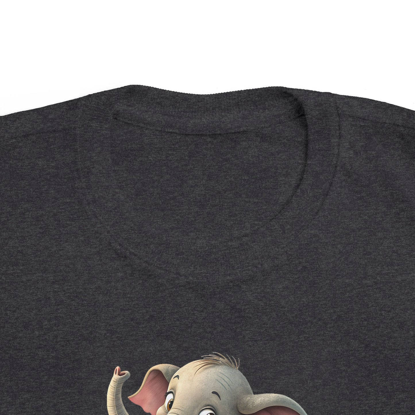 Cute Elephant Toddler Tee, Fun Summer Shirt, Kids Beachwear, Adorable Gift for Ages 2-5, Playful Animal Apparel