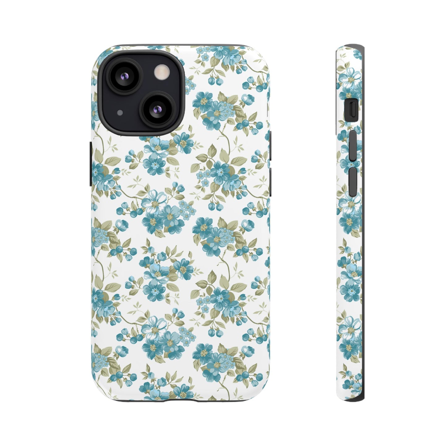 Floral Phone Case - Tough Cases, Durable Phone Cover, Cute Floral Design, Gift for Her, Trendy Phone Accessory, Spring Style