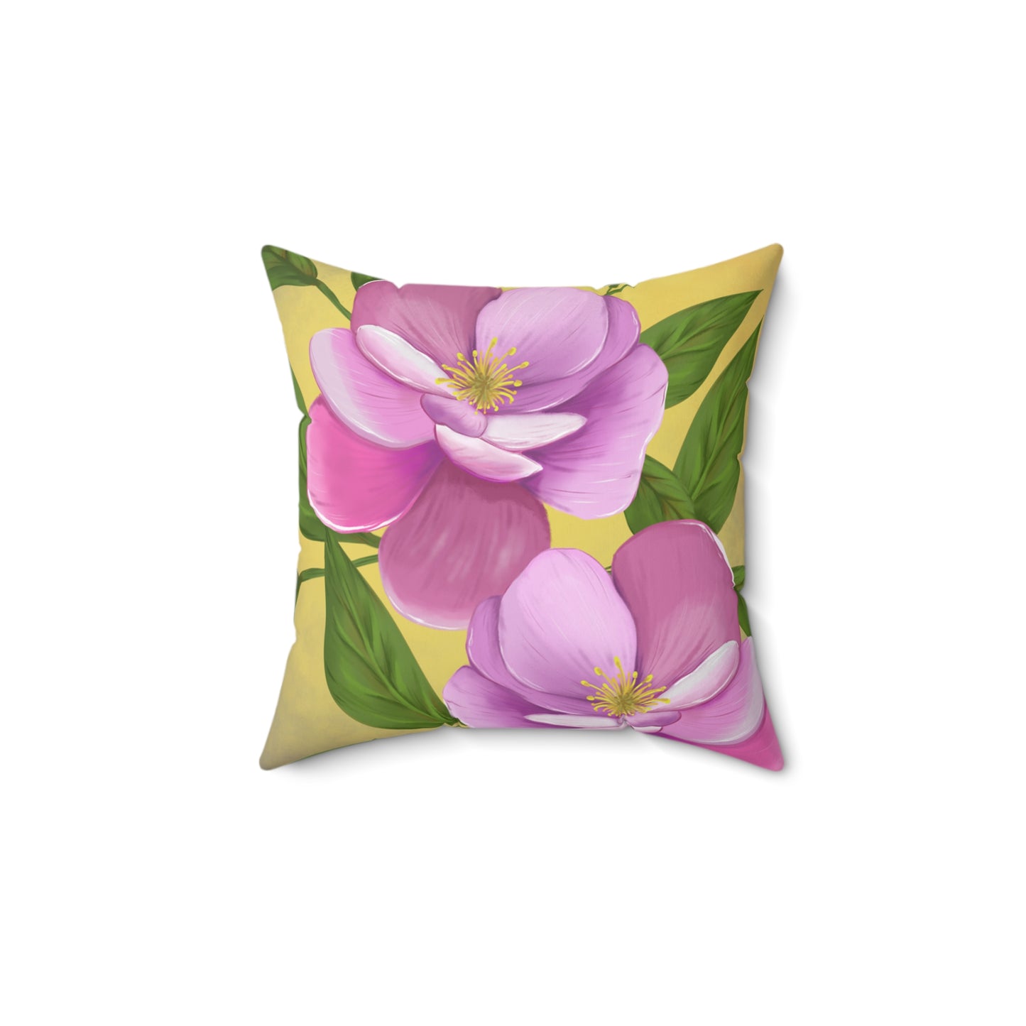 Spun Polyester Square Pillow