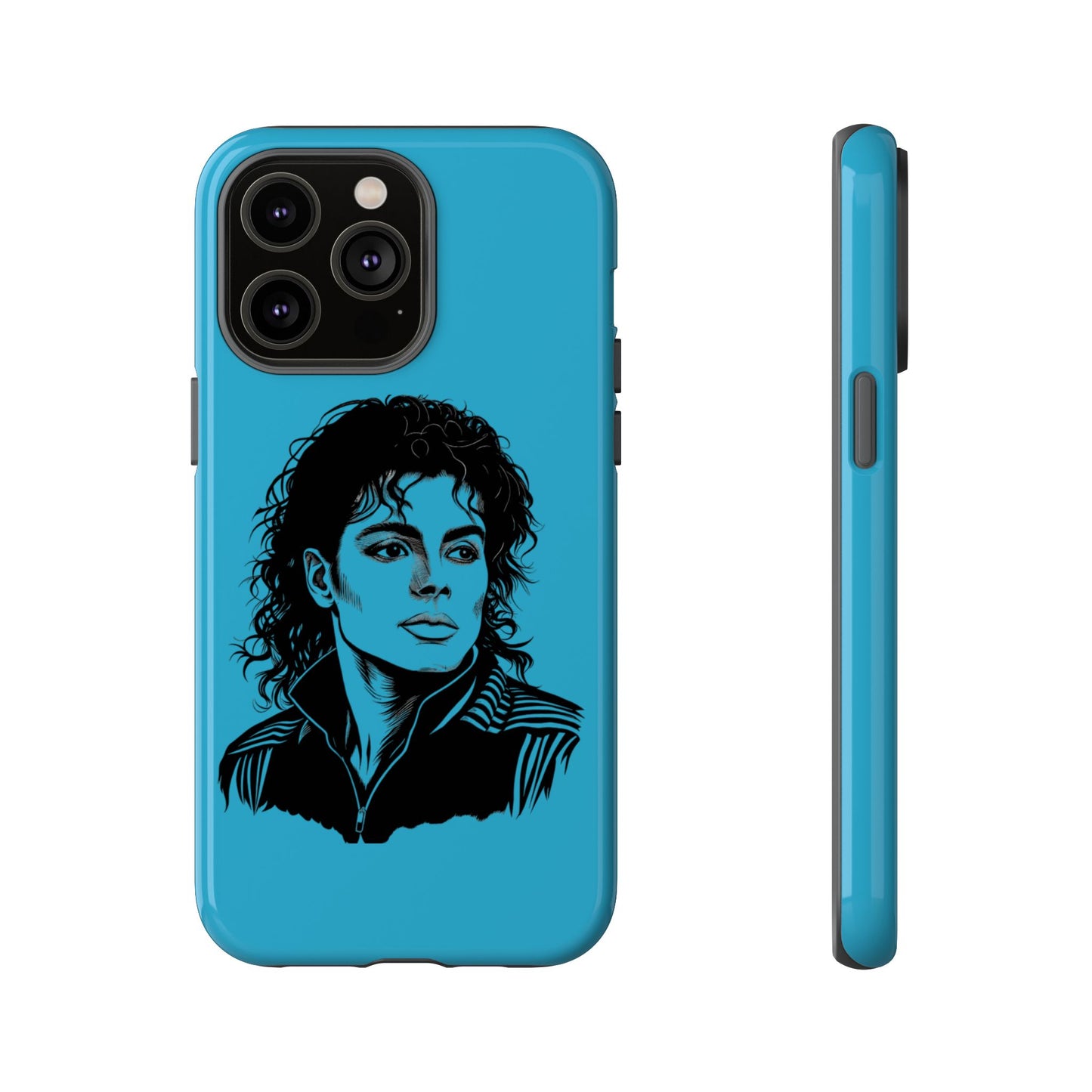 Michael Jackson Phone Case - Tough Cases, Pop Music Gifts, Retro Art, Unique Phone Accessories, Vintage Design