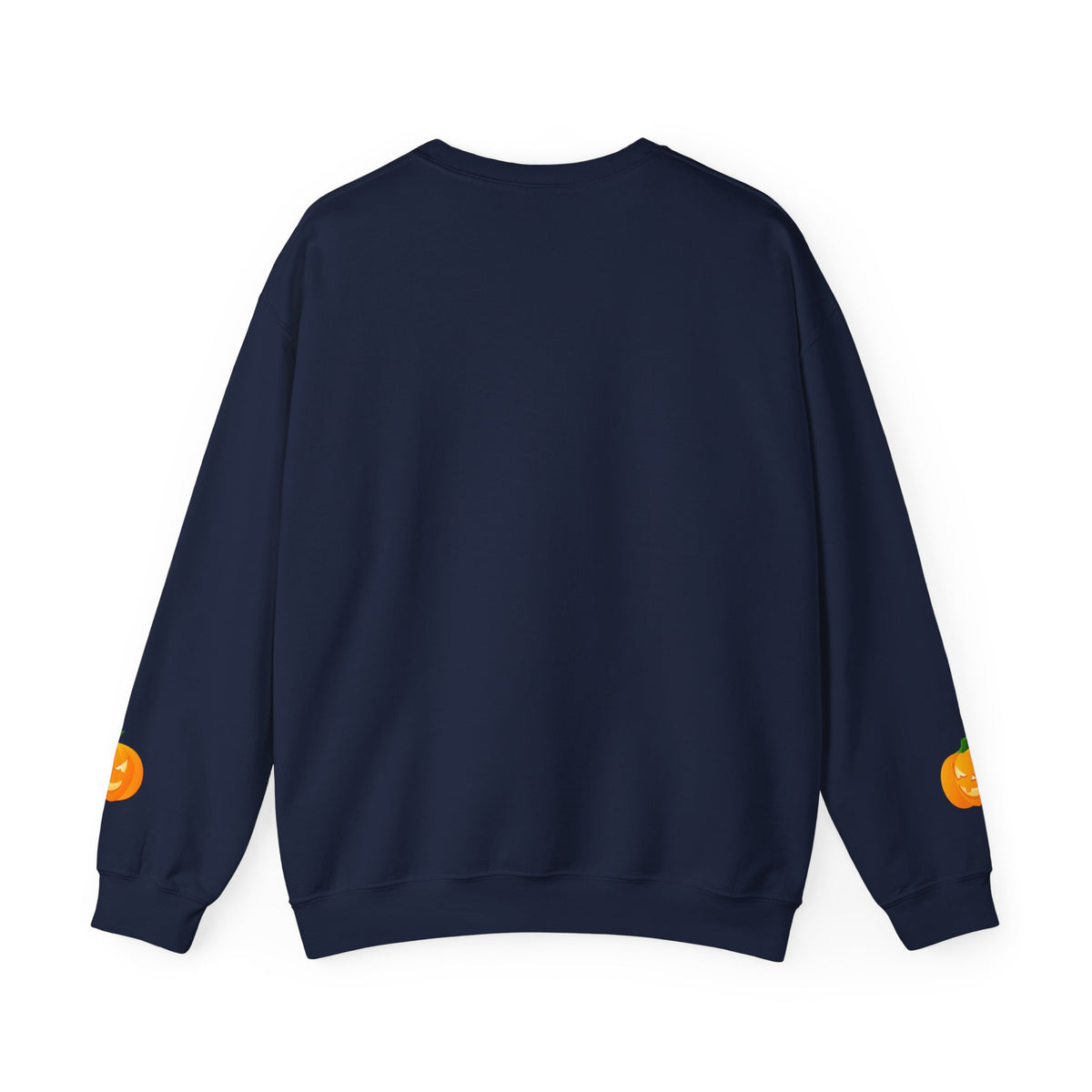 Halloween Pumpkin Sweatshirt, Cozy Fall Apparel, Unisex Crewneck for Halloween, Autumn Casual Wear, Fun Gift Idea