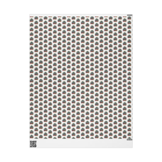 Festive Wrapping Paper, Holiday Gift Wrap, Merry Christmas Design, Party Supplies, Eco-Friendly Gift Wrap, Seasonal Celebrations