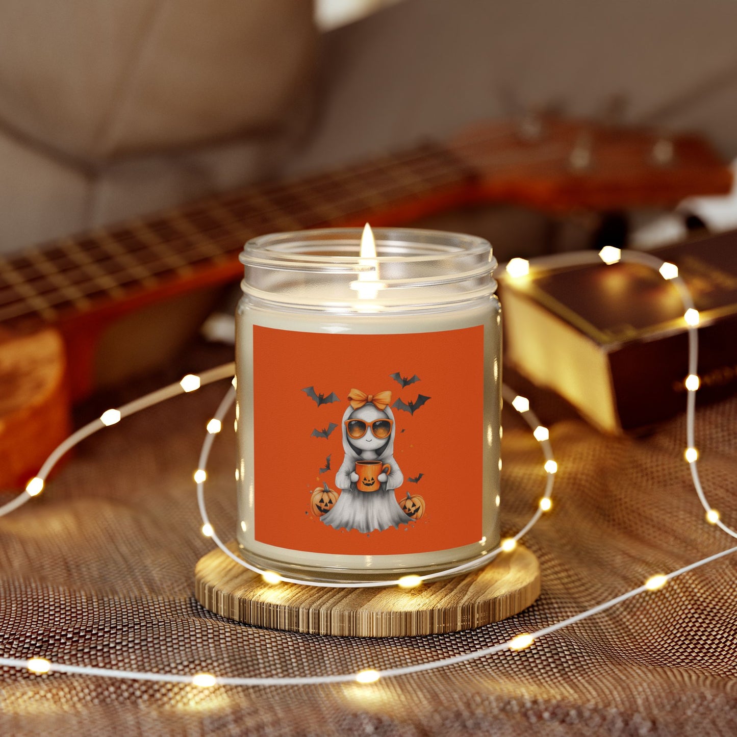 Halloween-Themed Scented Candles, Fall Decor, Aromatherapy Gifts, Cozy Home Accents, Spooky Candle Vibes