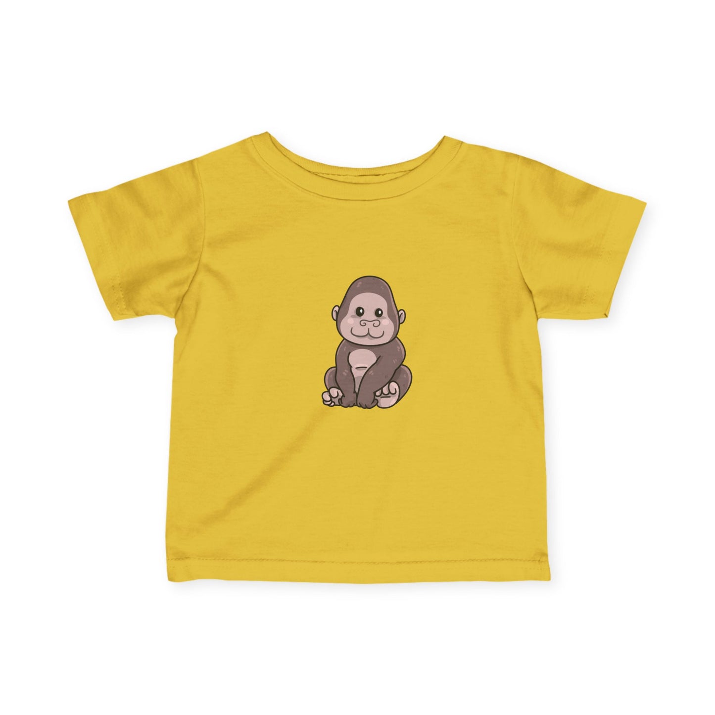 Adorable Baby Gorilla Tee for Infants - Cute Animal Shirt, Toddler Clothing