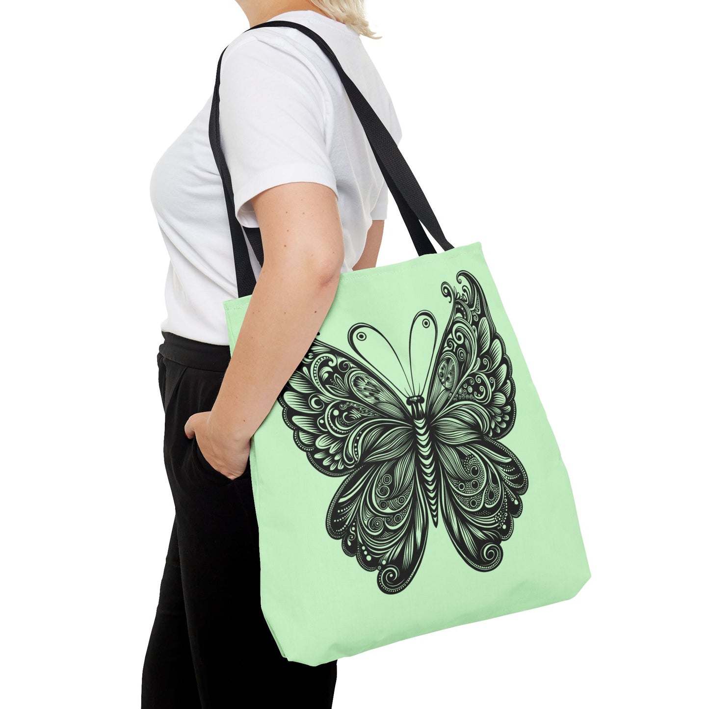 Butterfly Tote Bag | Stylish Eco-Friendly Bag, Nature Lover Gift, Shopping, Beach, Travel, Reusable, Spring Decor