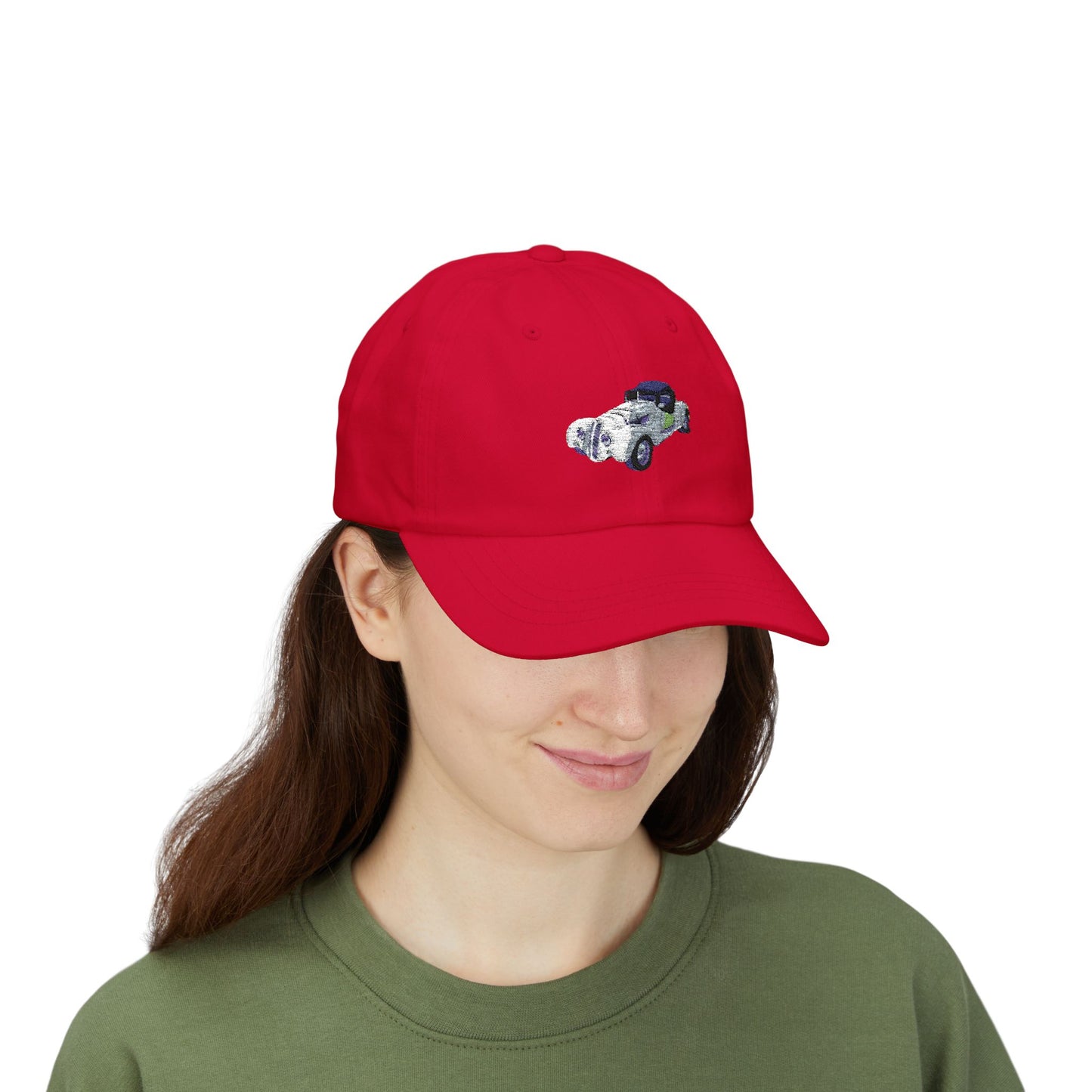 Classic Car Dad Cap, Vintage Auto Hat, Perfect Gift for Car Lovers, Adjustable Dad Hat, Casual Style for Any Occasion