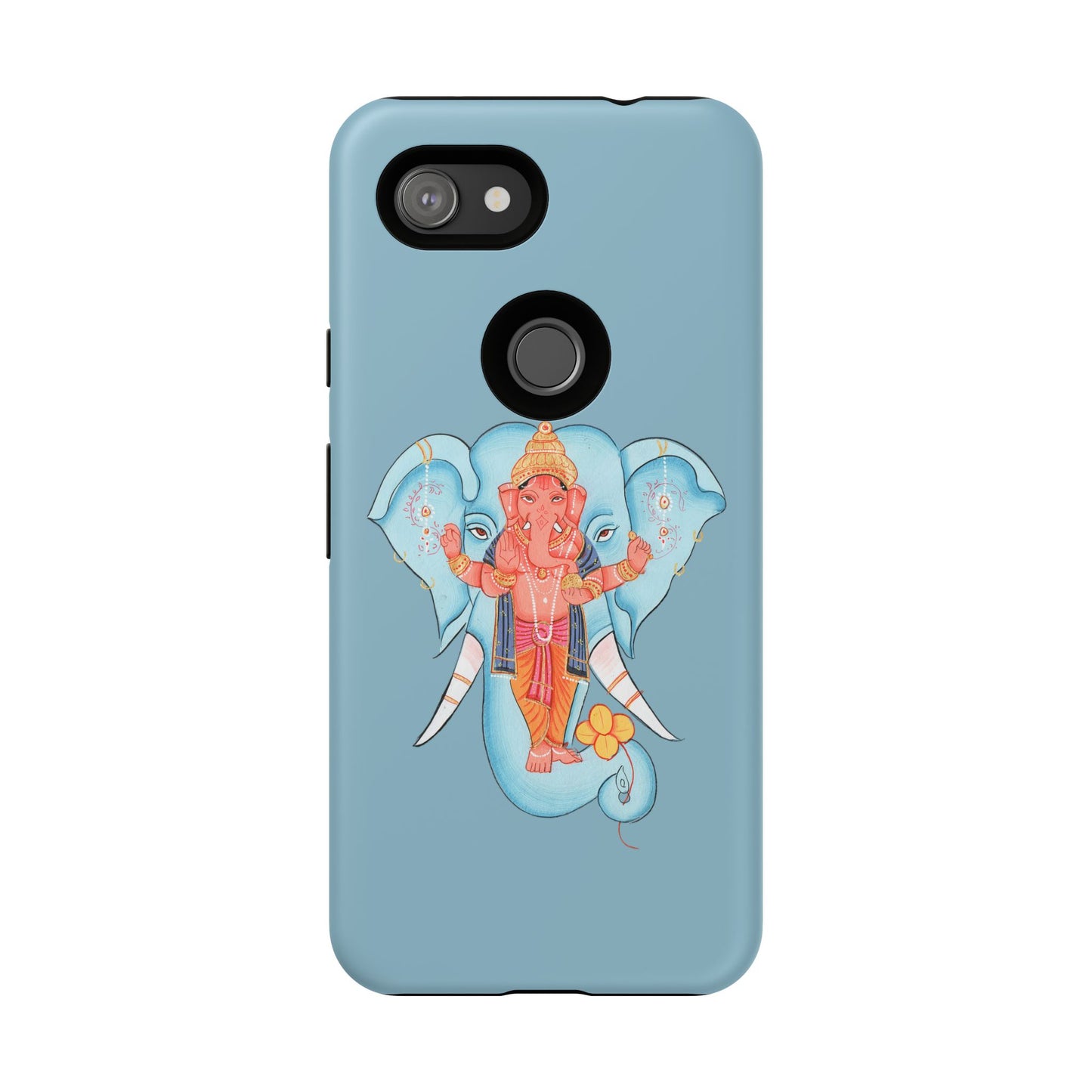 Tough Cases: Ganesh-Inspired Phone Case, Bohemian Phone Cover, Hindu Art Accessory, Festival Gift, Protective Phone Shell